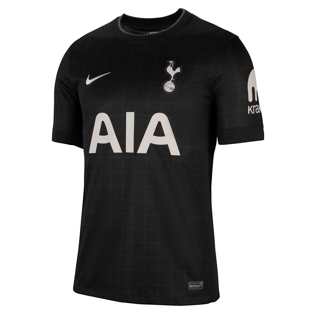 T-shirt de Homem 2.º Equipamento Tottenham Hotspur 2025-2026 Stadium Preto-6