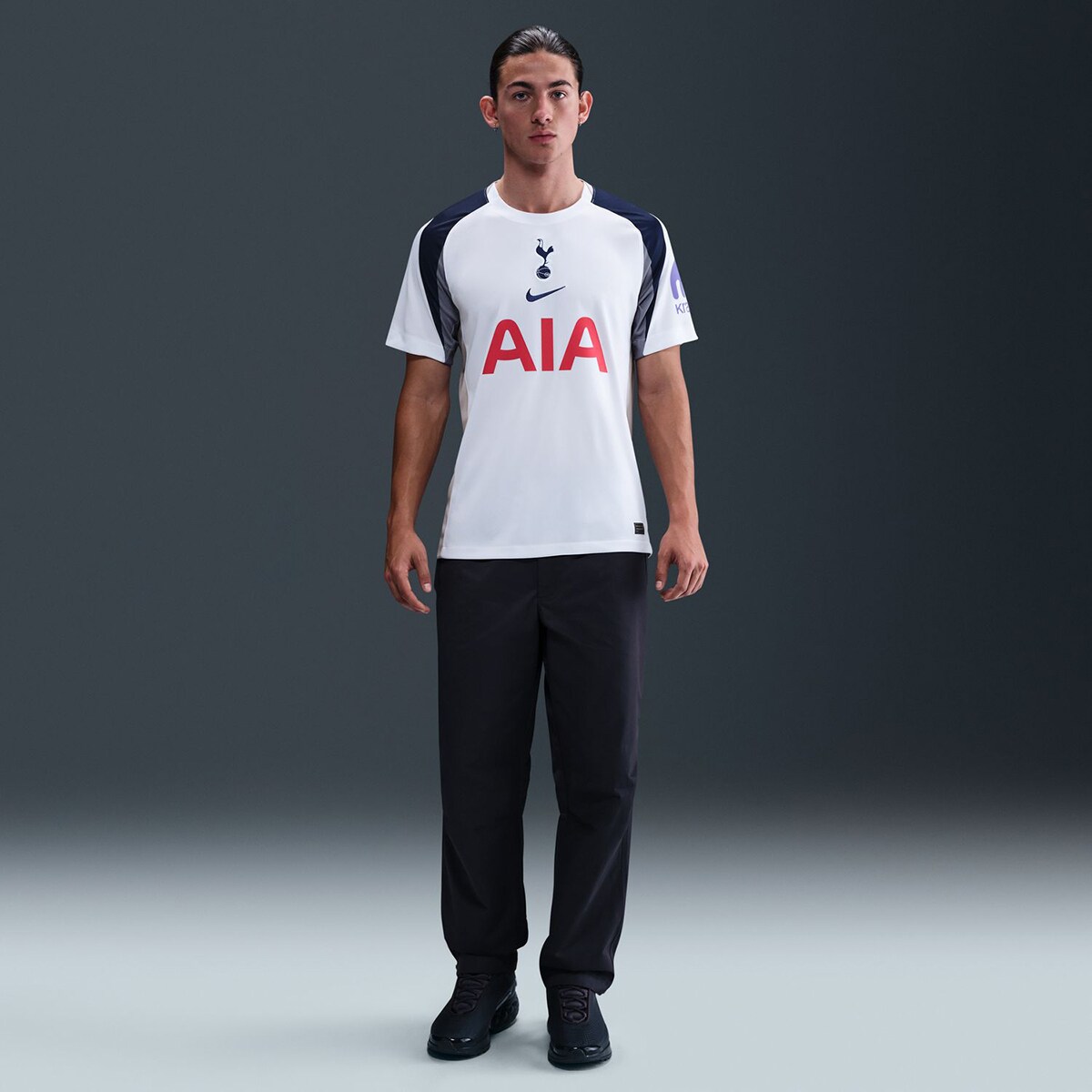 T-shirt de Homem 1.º Equipamento Tottenham Hotspur 2025-2026 Stadium Branco-4