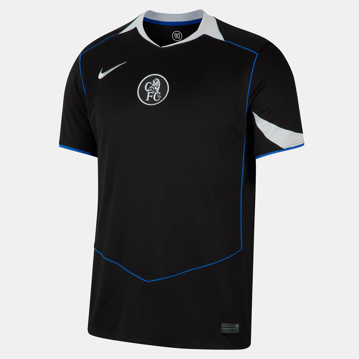 T-shirt de Homem 3.º Equipamento Chelsea FC 2025-2026 Stadium Preto-1
