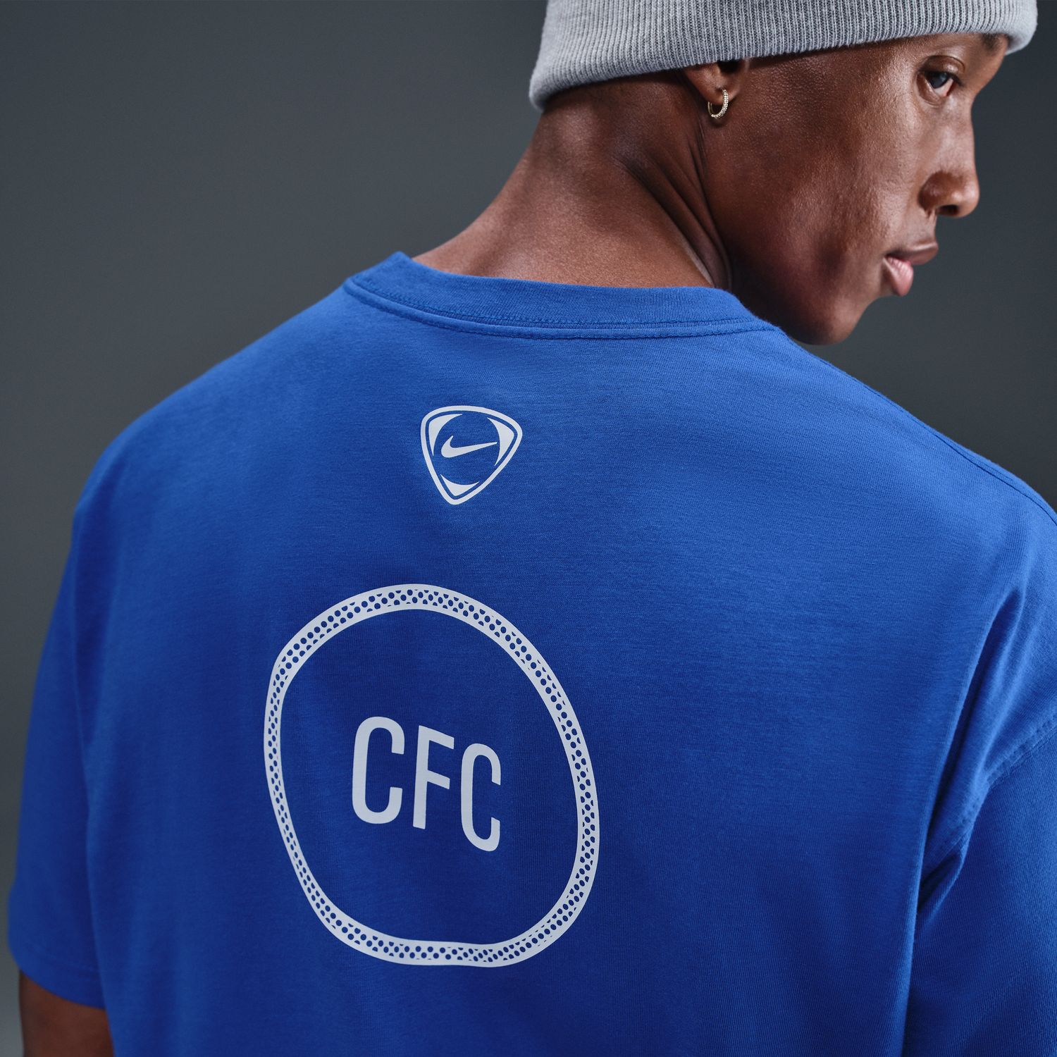 T-shirt de Homem Chelsea FC 2025-2026 Total 90 Remix Azul-3