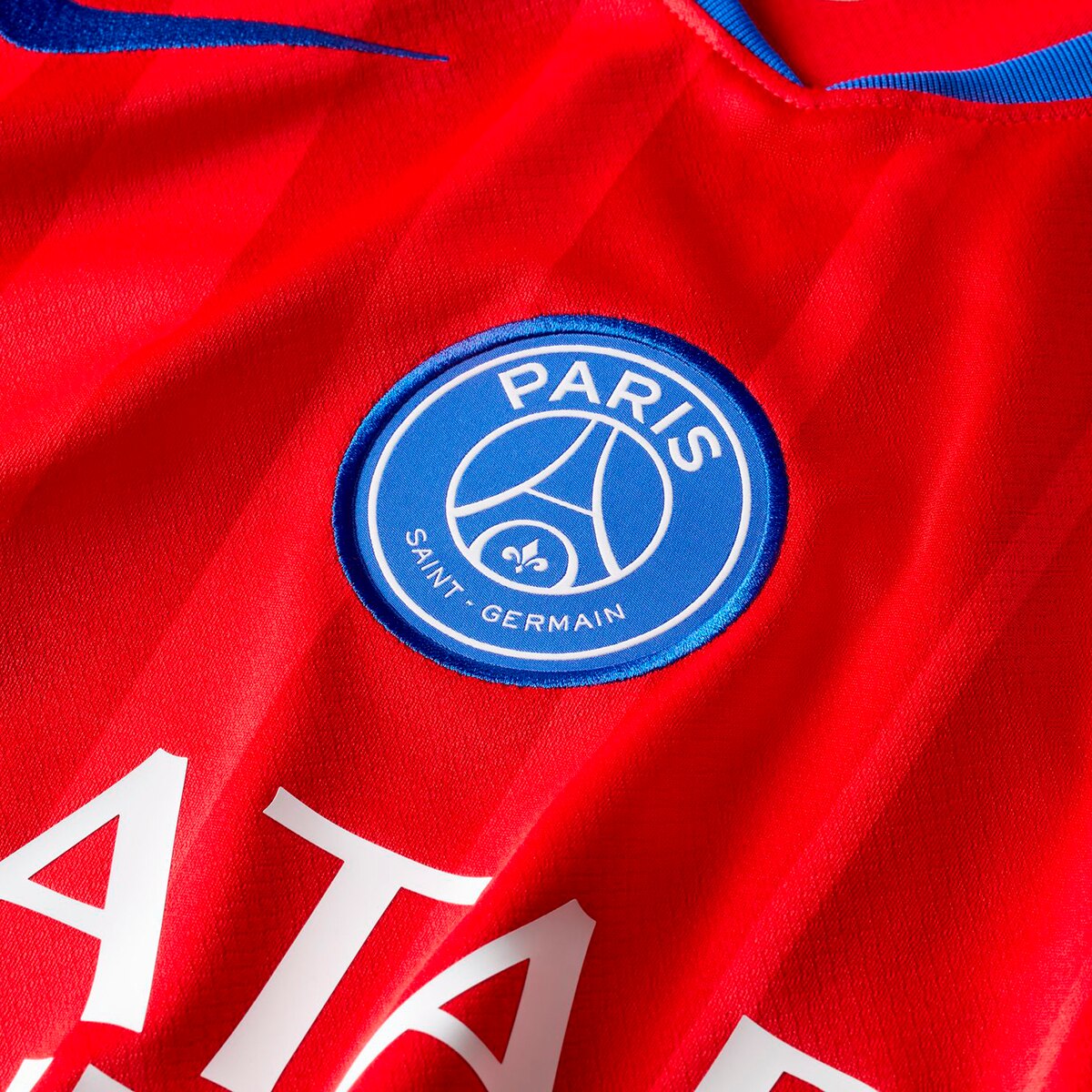 T-shirt de Homem 3.º Equipamento Paris Saint-Germain PSG 2025-2026 Stadium Vermelho-3