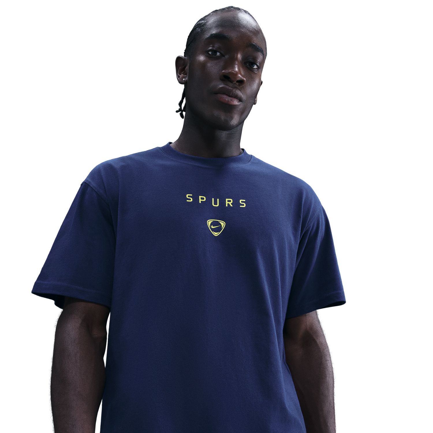 T-shirt de Homem Tottenham Hotspur 2025-2026 Total 90 Wordmark Azul-3