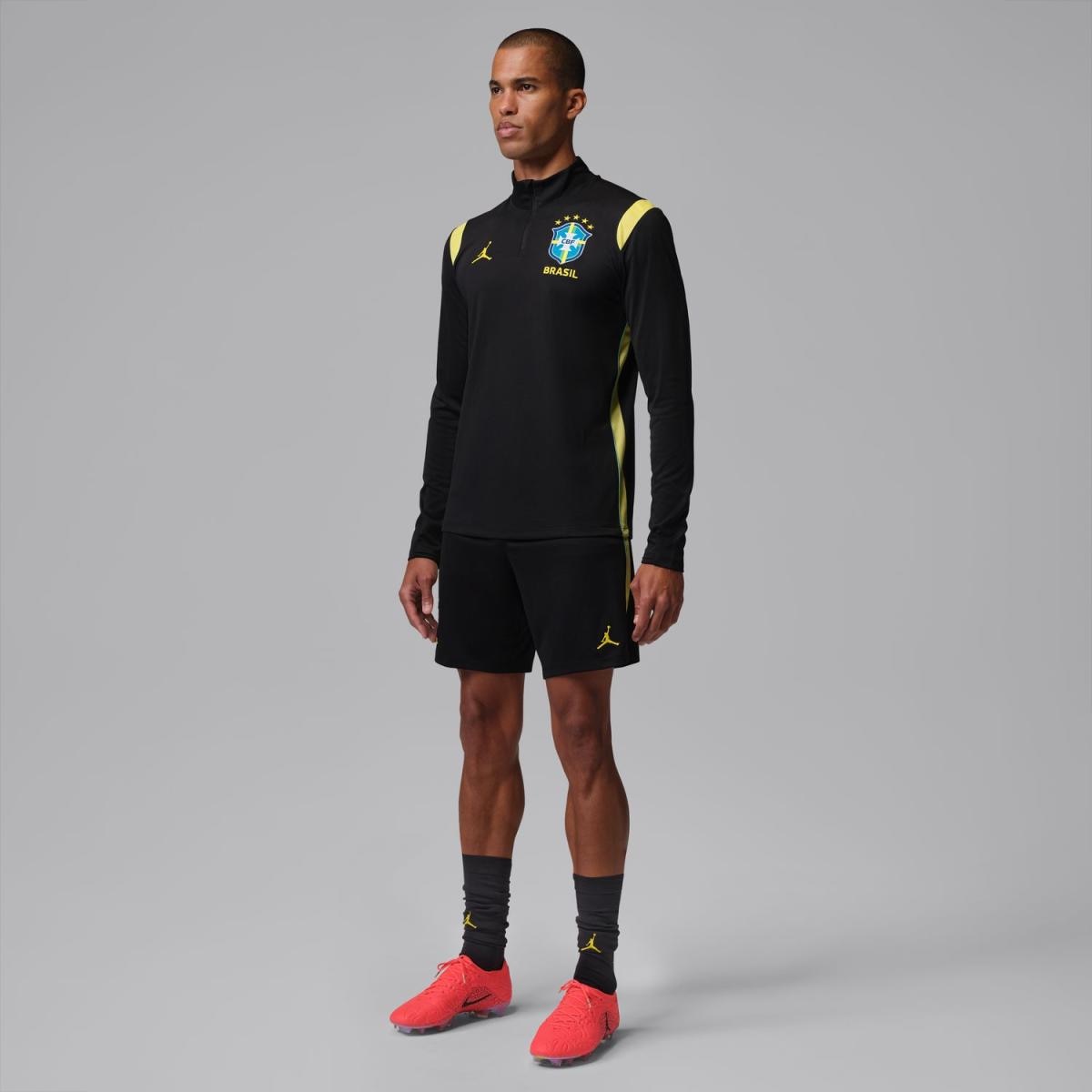 Calções de Homem Brasil Mundial 2026 Academy Pro Preto-6
