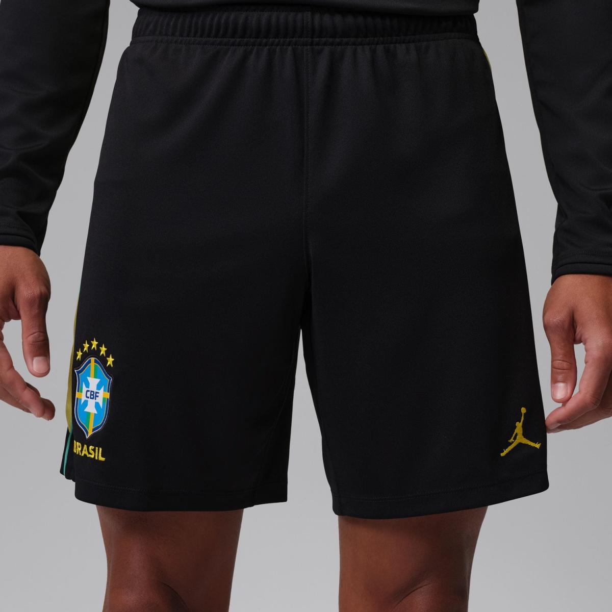 Calções de Homem Brasil Mundial 2026 Academy Pro Preto-7