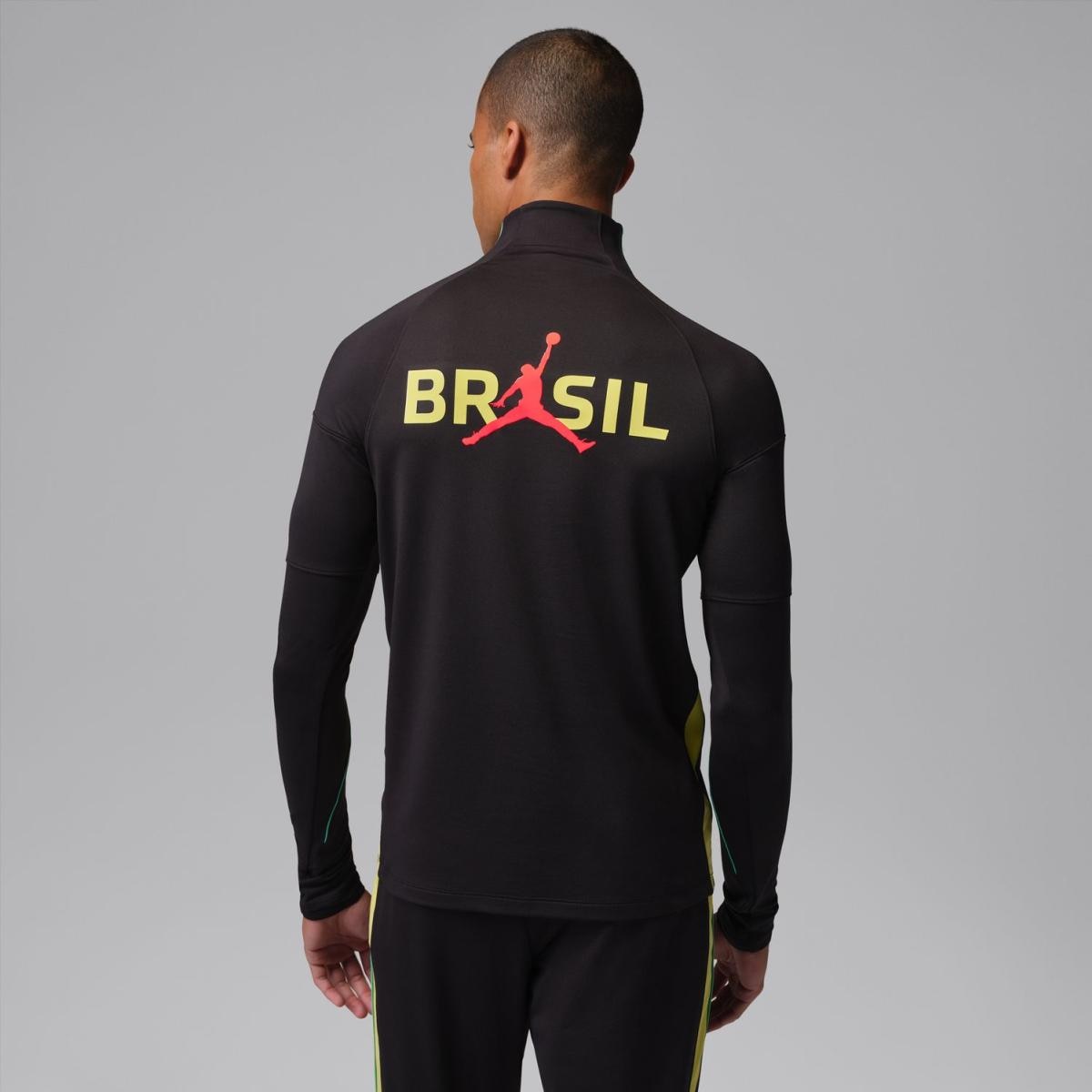 T-shirt de Homem Brasil Mundial 2026 Dri-FIT Strike Preto-2