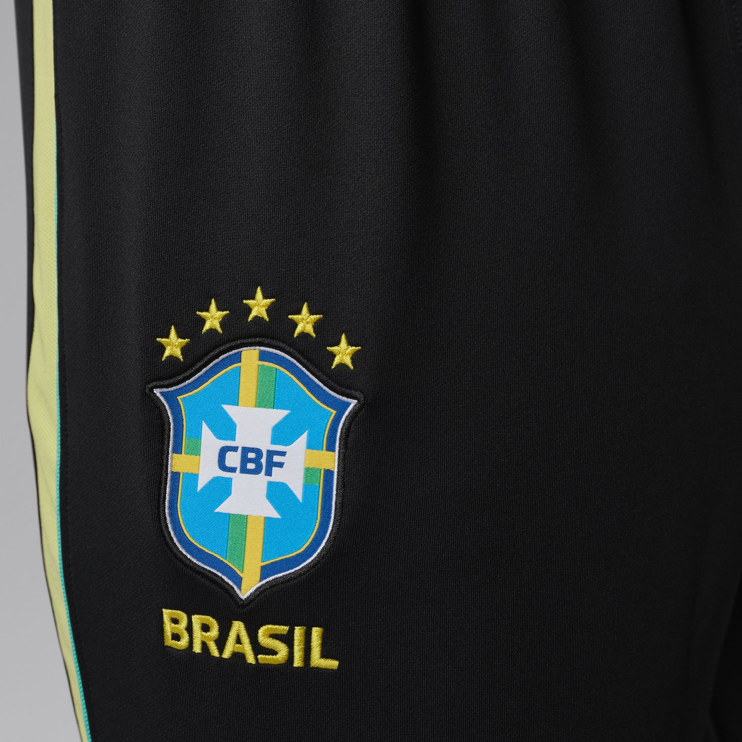 Calças de Homem Brasil Mundial 2026 Strike Preto-5
