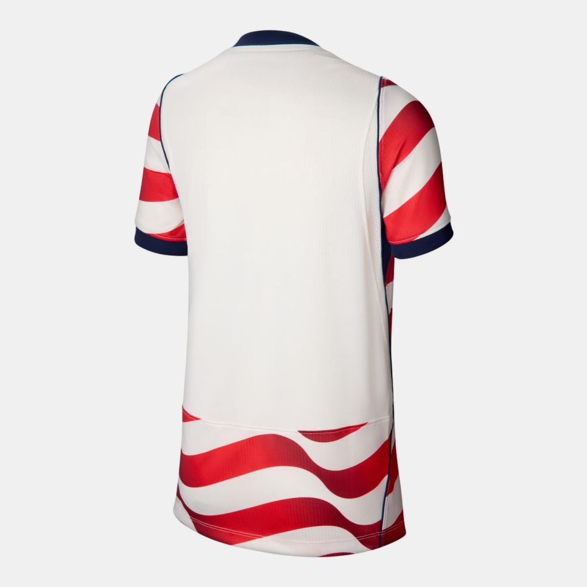 T-shirt de Criança 1.º Equipamento Estados Unidos Mundial 2026 Stadium Branco-8