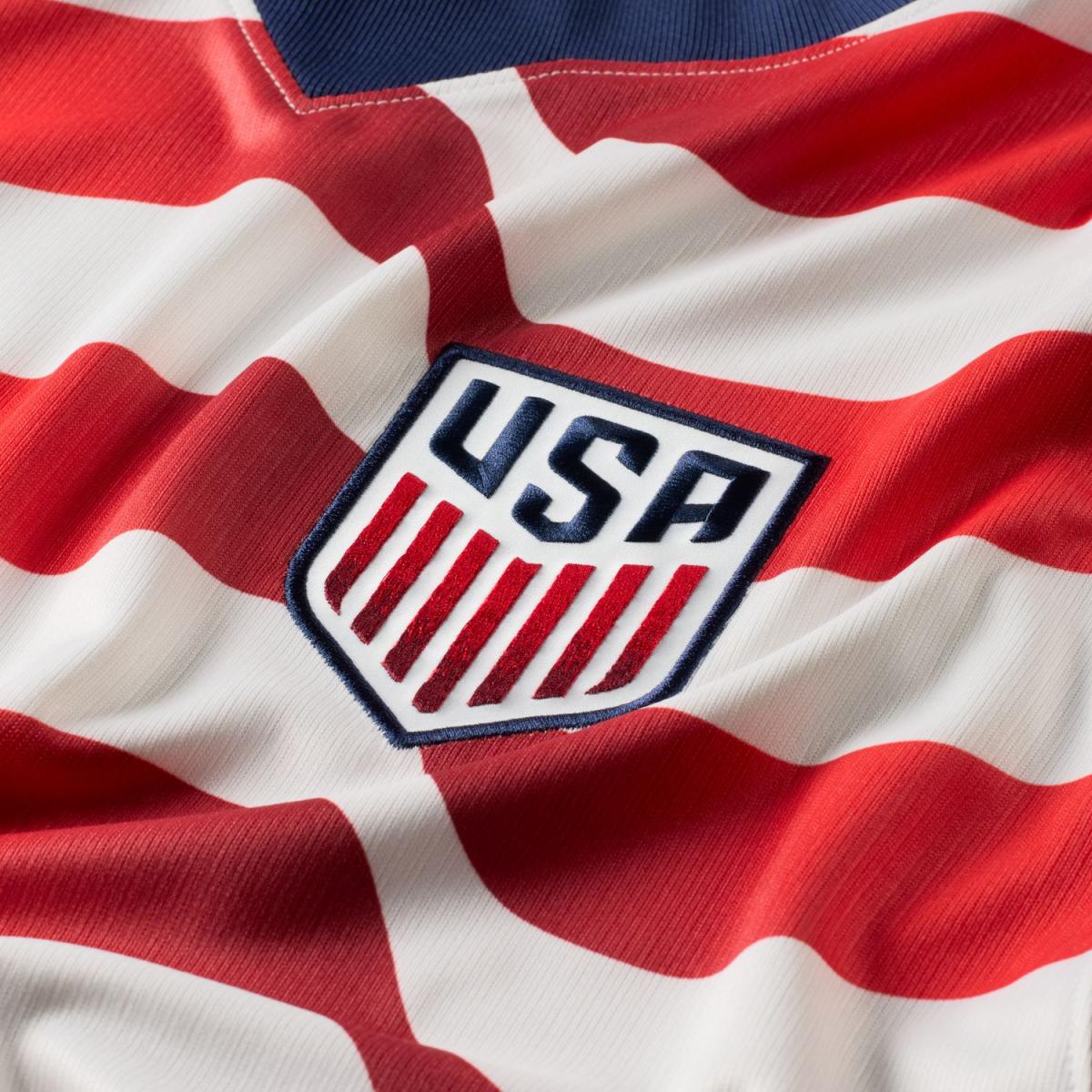 T-shirt de Homem 1.º Equipamento Estados Unidos Mundial 2026 Stadium Branco-4