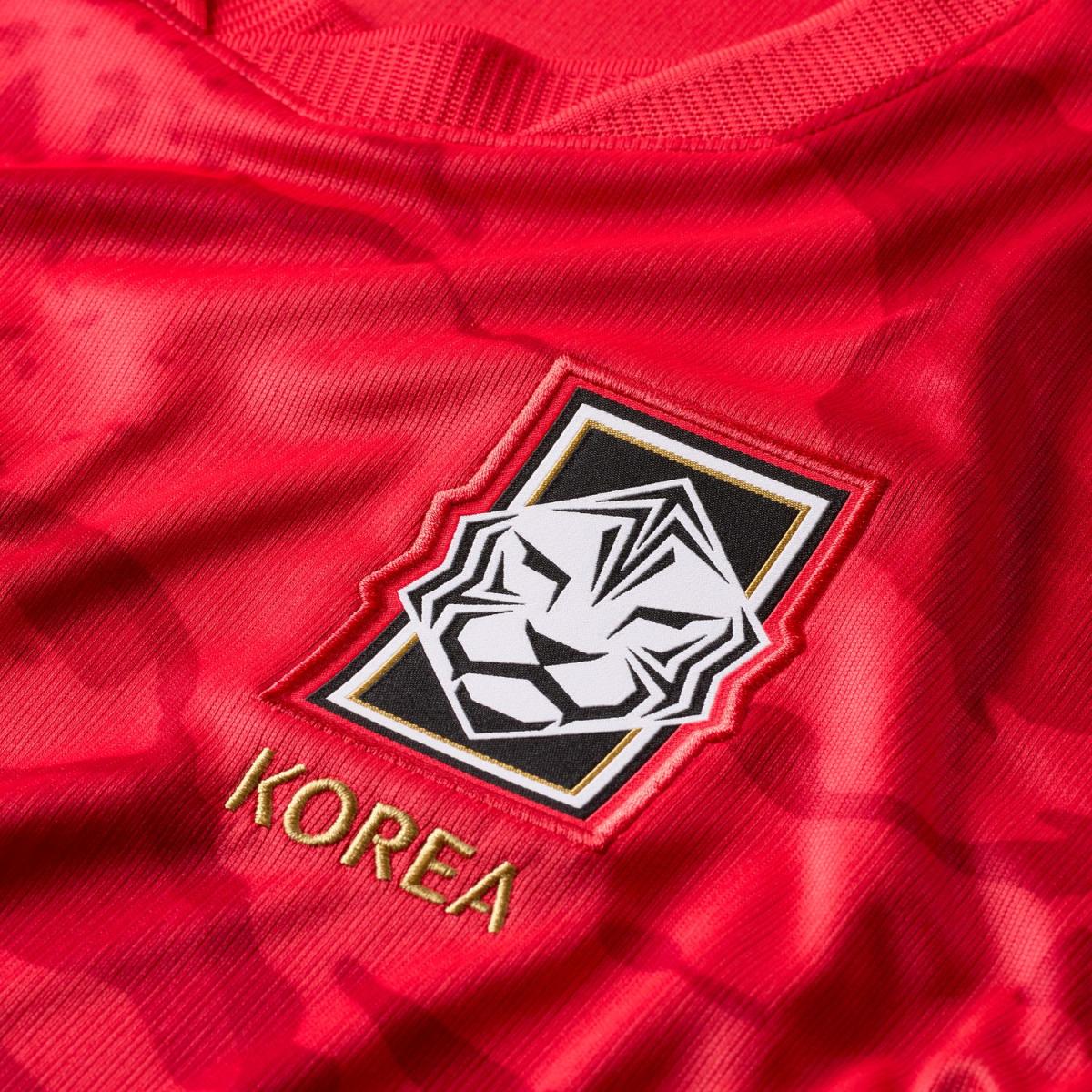 T-shirt de Homem 1.º Equipamento Korea Stadium 2026 Stadium Vermelho-3