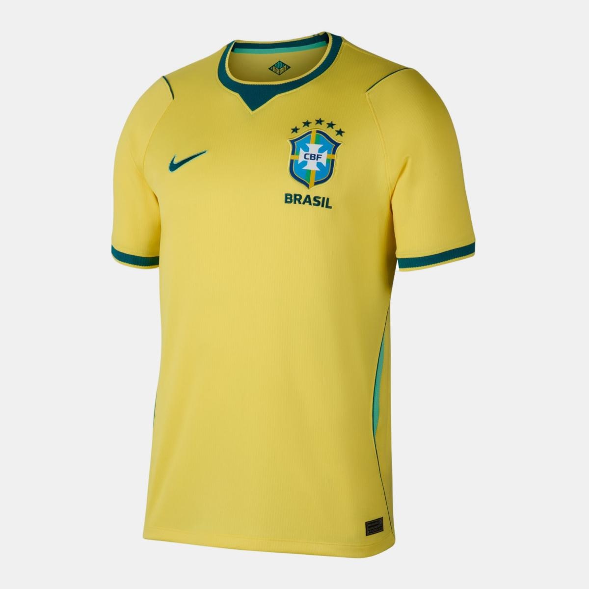 Imagem 0 de T-shirt de Homem 1.º Equipamento Brasil 2026 Stadium