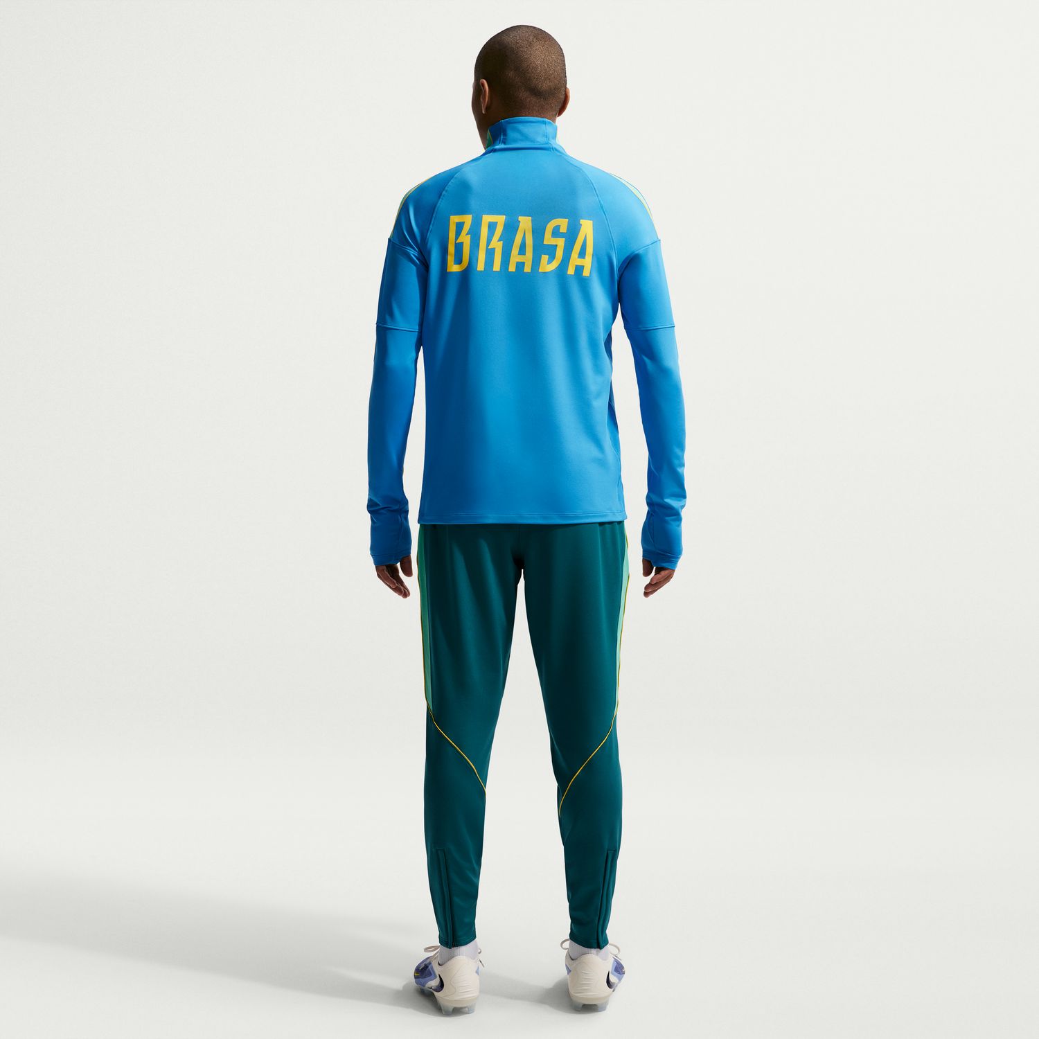 Calças de Homem Brasil 2026 Dri-FIT Strike Verde-2