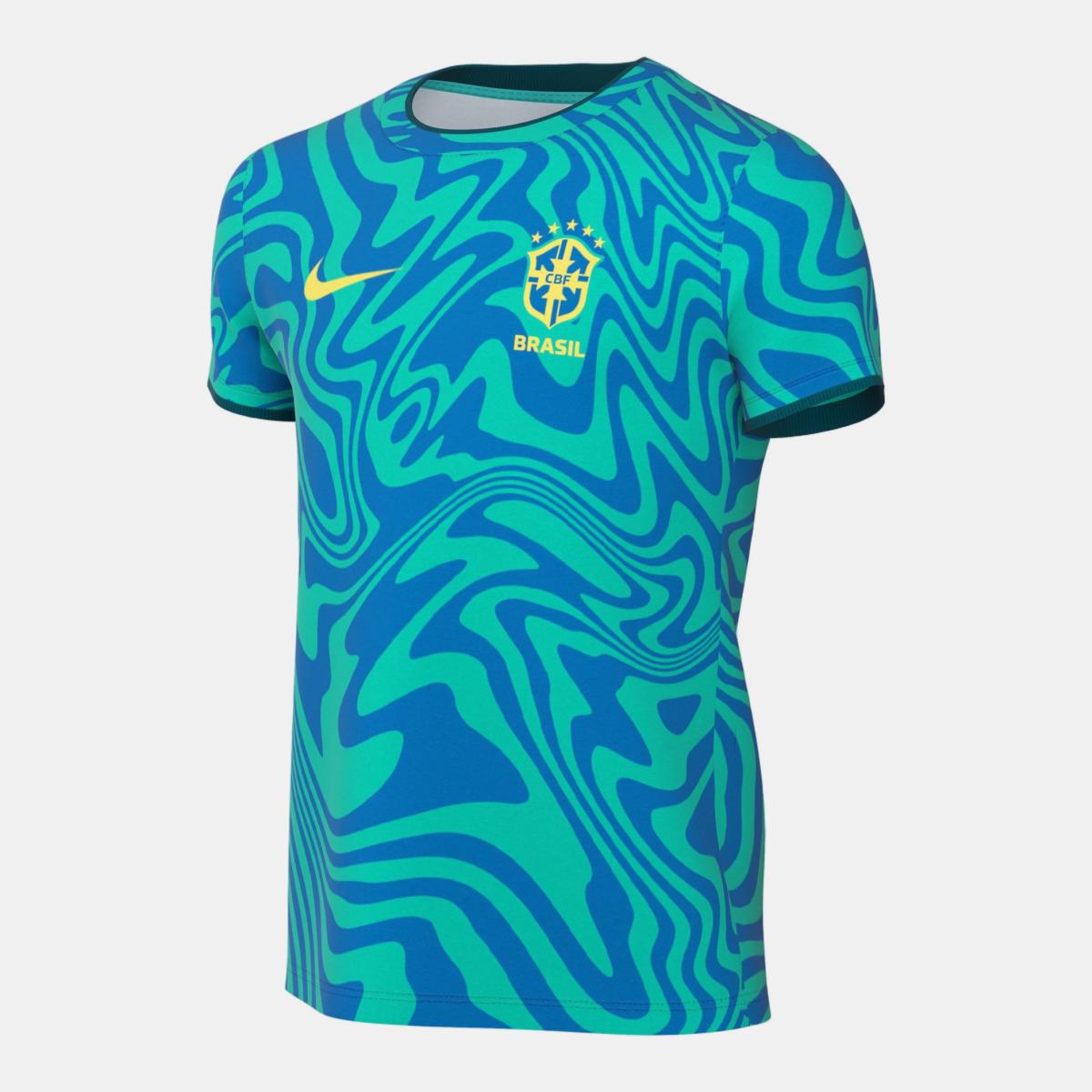 Imagem 0 de T-shirt de Criança Brasil 2026 Stadium PreMatch
