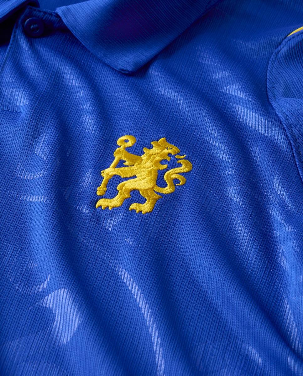 T-shirt de Homem 1.º Equipamento Chelsea FC 2026-2027 Stadium Azul-6