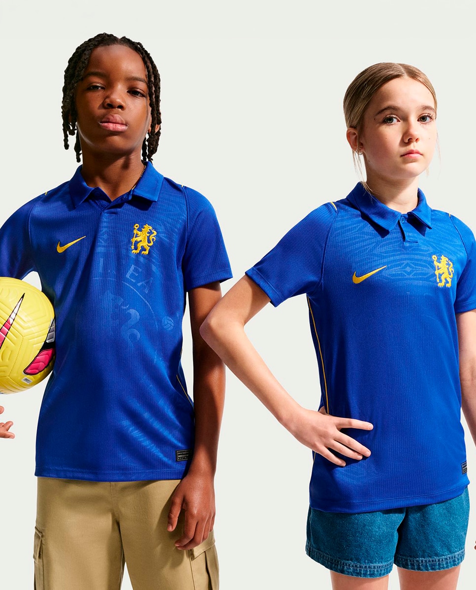 Imagem 0 de T-shirt de Criança 1.º Equipamento Chelsea FC 2026-2027 Stadium