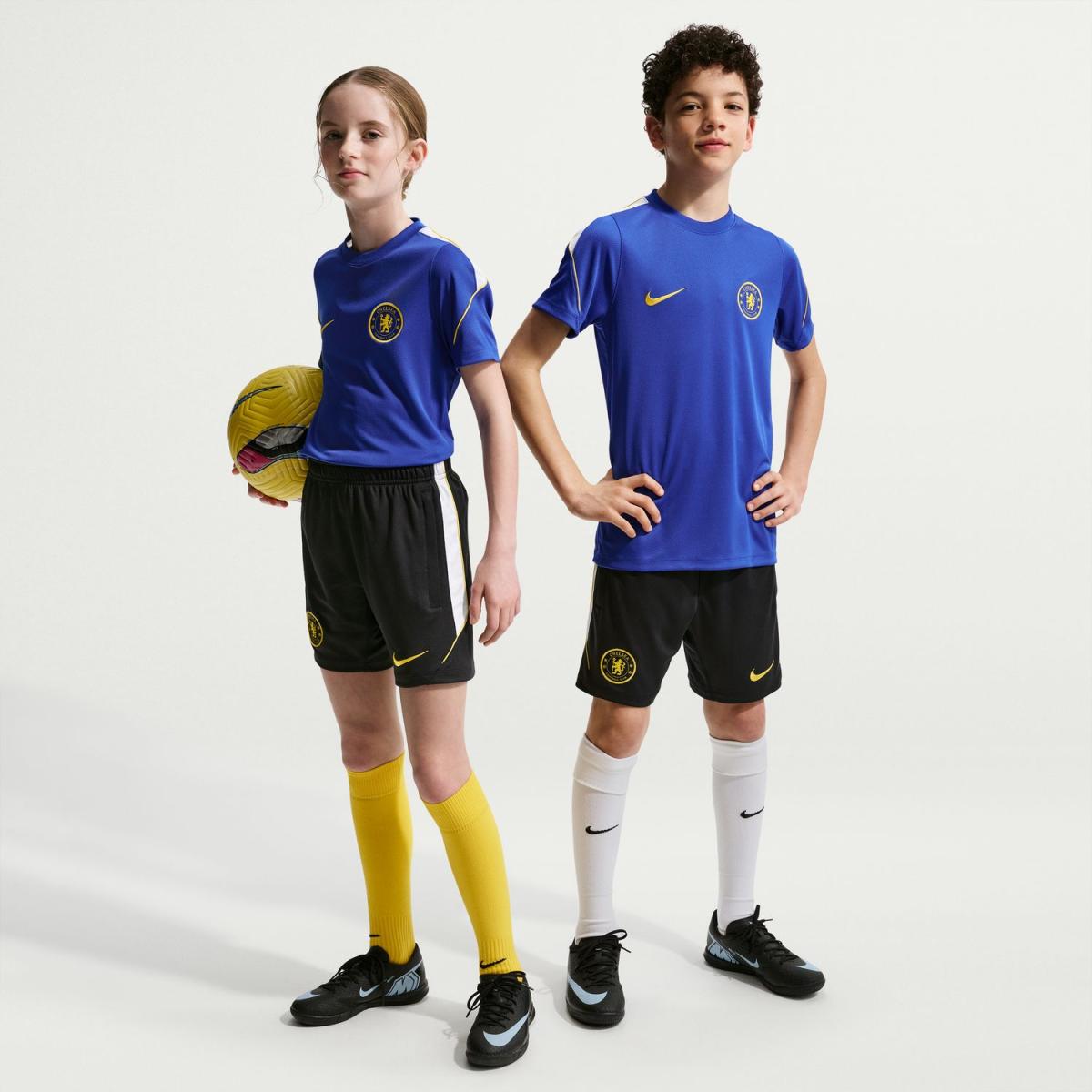 Calções de Criança Chelsea FC 2026-2027 Dri-FIT Strike Azul-7
