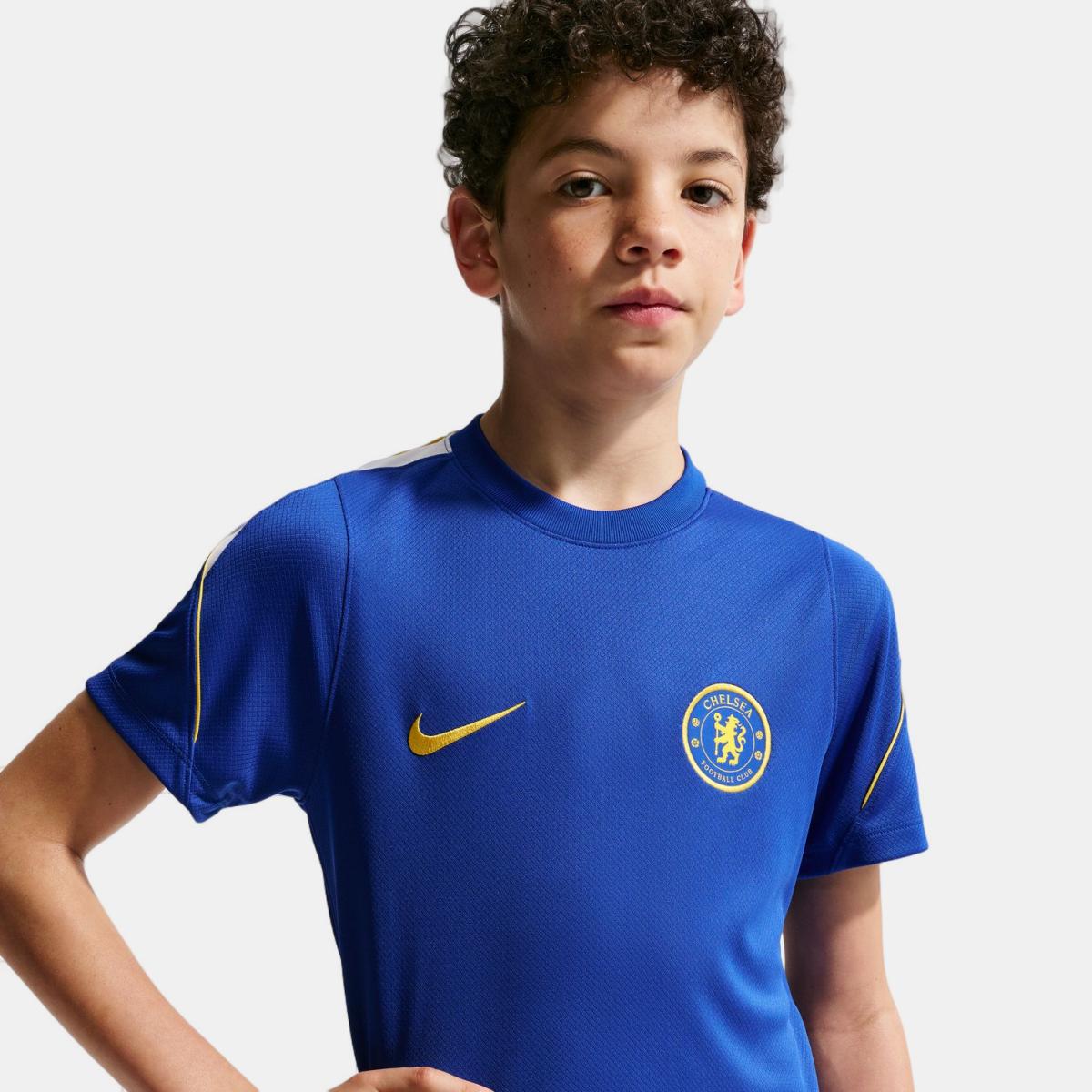 T-shirt de Criança Chelsea FC 2026-2027 Dri-FIT Strike Azul-4