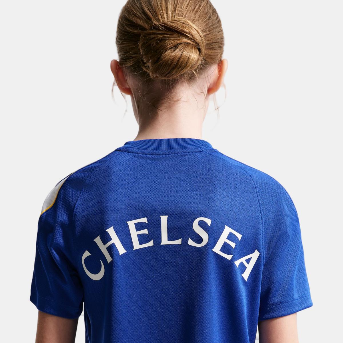 T-shirt de Criança Chelsea FC 2026-2027 Dri-FIT Strike Azul-5