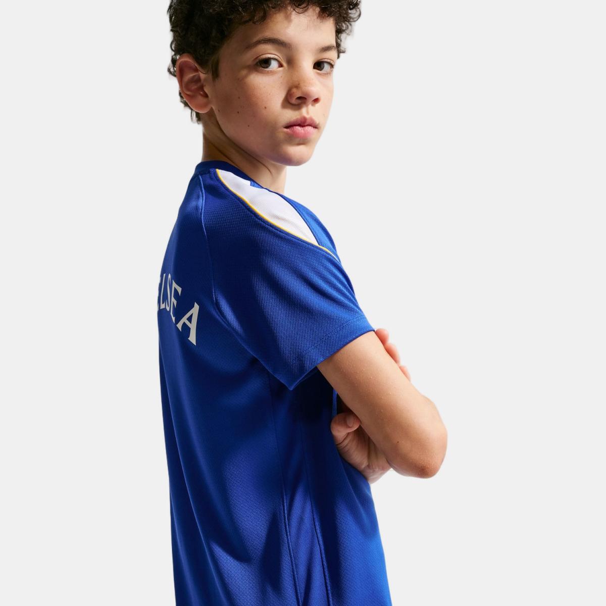 T-shirt de Criança Chelsea FC 2026-2027 Dri-FIT Strike Azul-6