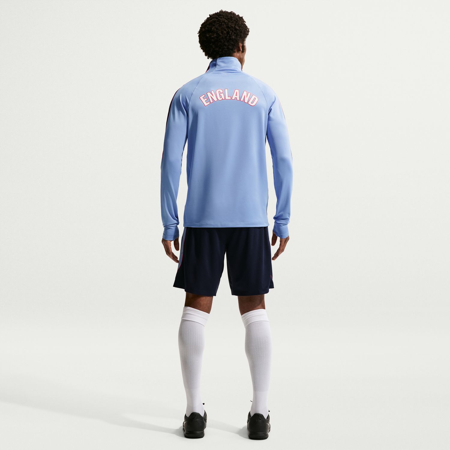 T-shirt de Homem Inglaterra 2026 Dri-FIT Strike Drill Top Azul-4