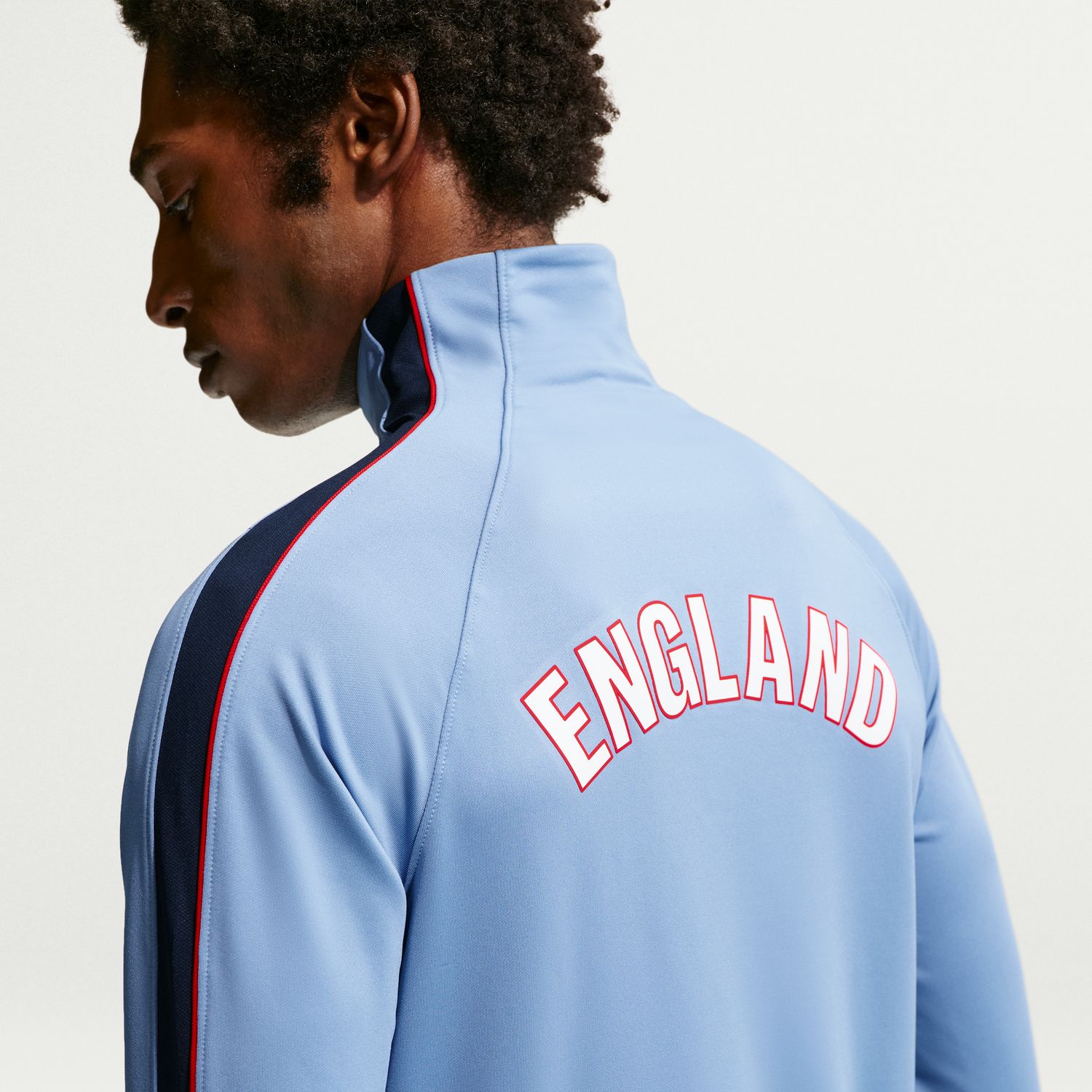 T-shirt de Homem Inglaterra 2026 Dri-FIT Strike Drill Top Azul-5