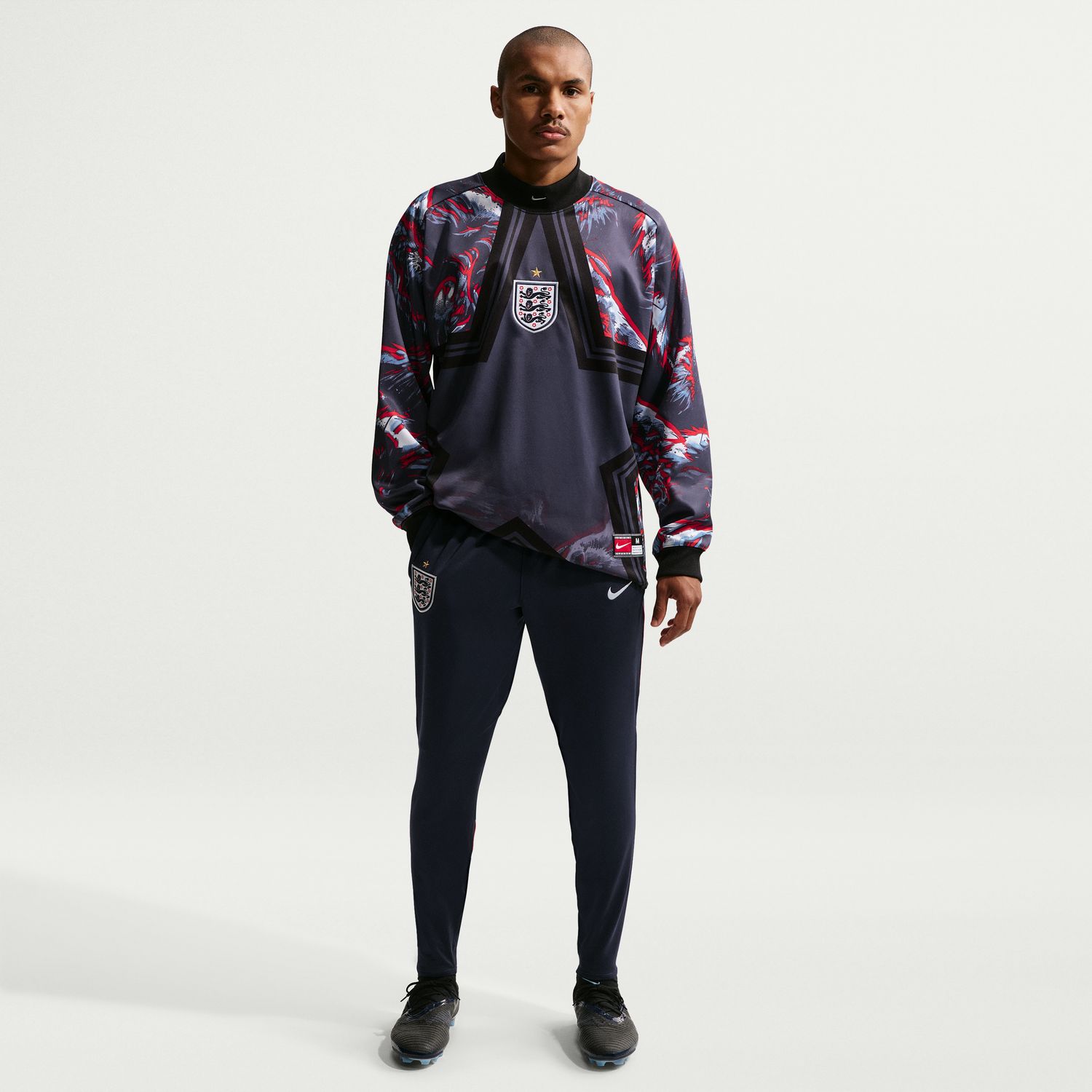 Calças de Homem Inglaterra 2026 Dri-FIT Stadium Azul-escuro-4