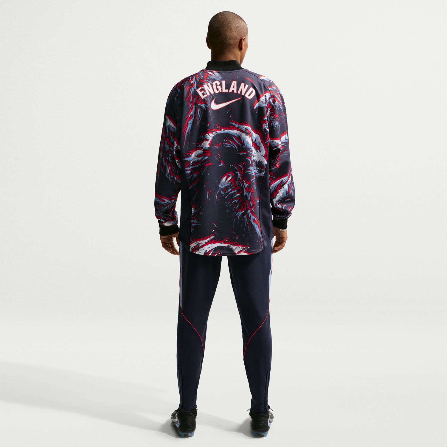 Calças de Homem Inglaterra 2026 Dri-FIT Stadium Azul-escuro-6