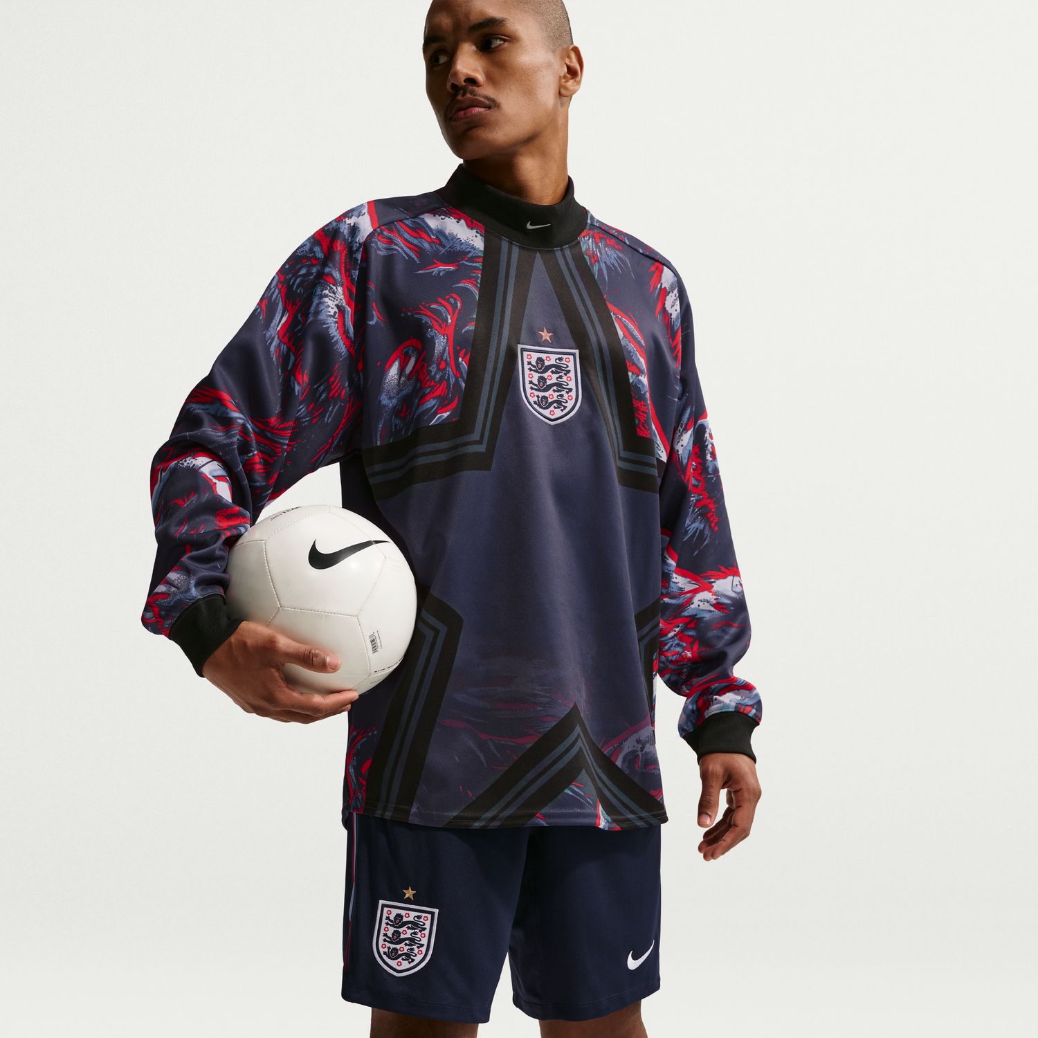 Calções de Homem Inglaterra 2026 Dri-FIT Stadium Azul-escuro-5