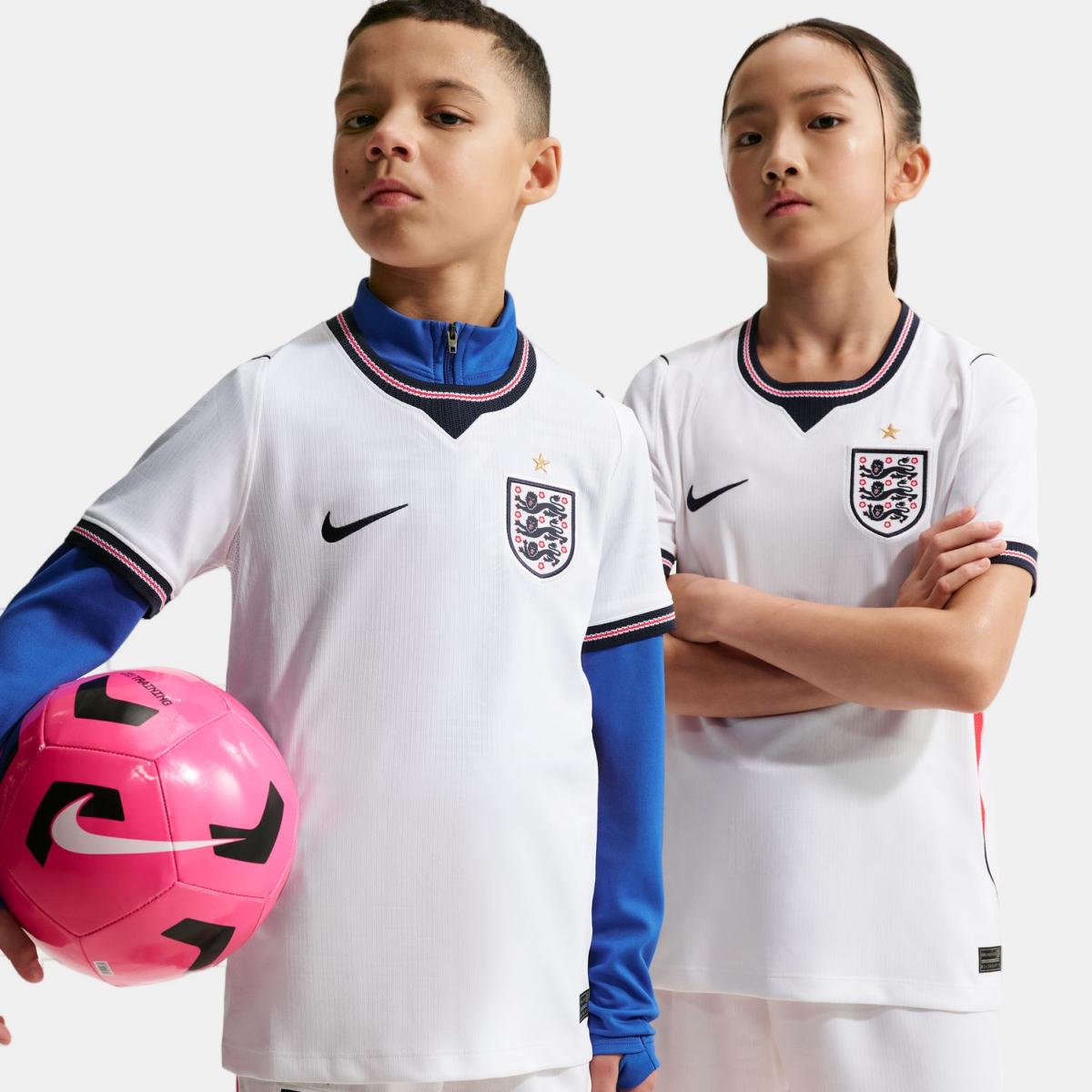 Imagem 0 de T-shirt de Criança 1.º Equipamento Inglaterra 2026 Stadium