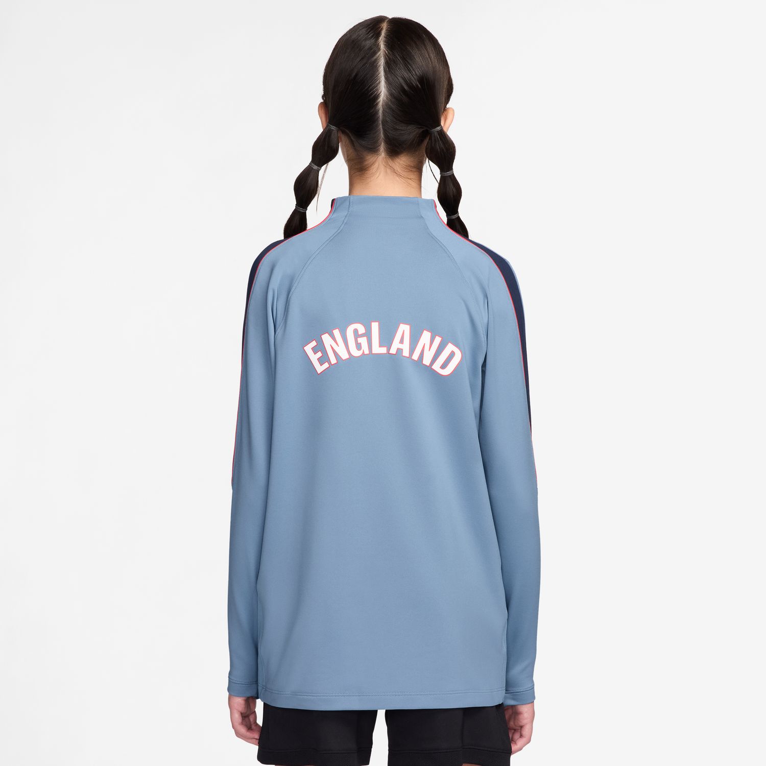 T-shirt de Criança Inglaterra 2026 Dri-FIT Strike Drill Top Azul-5