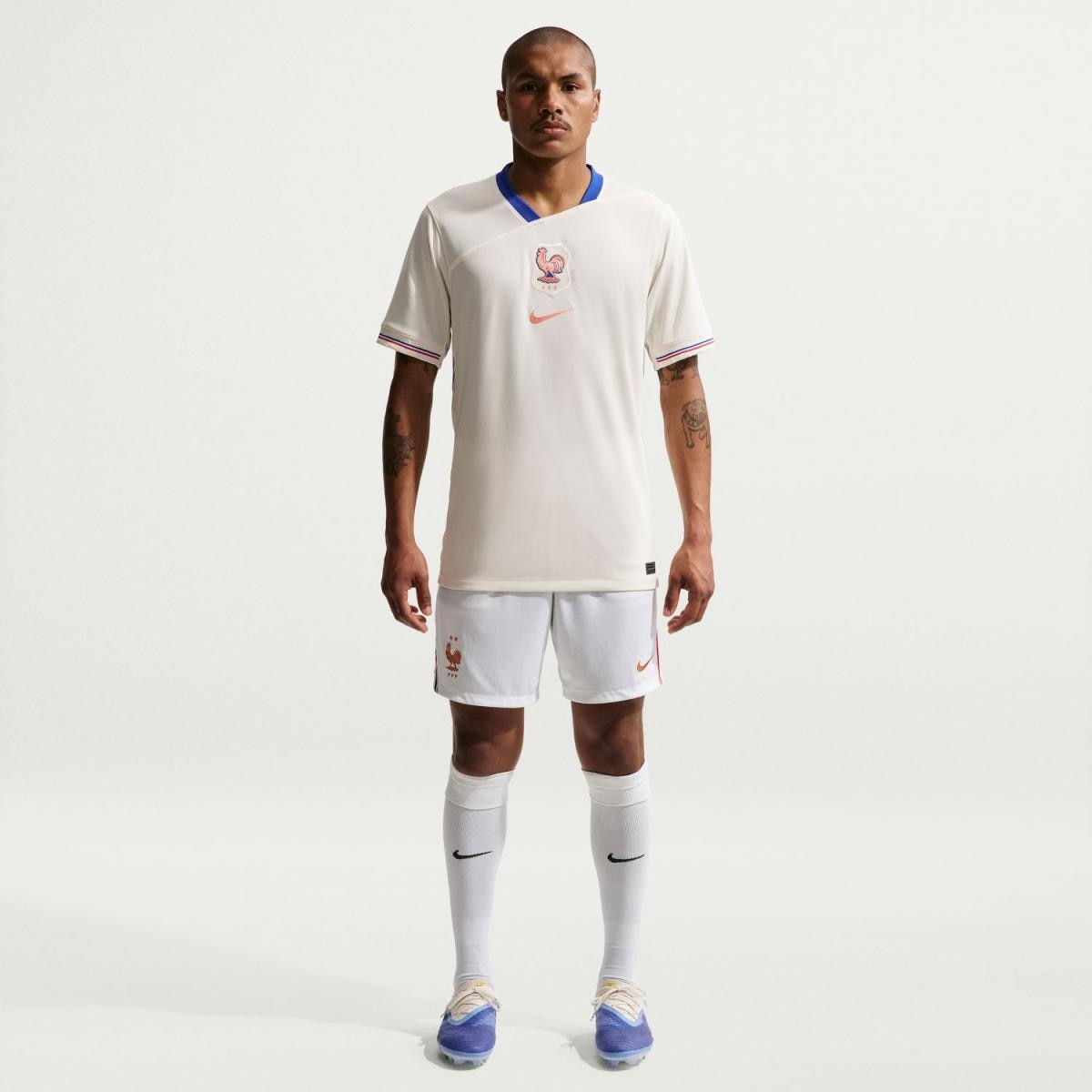 Calções de Homem 1.º Equipamento França 2026 Stadium Branco-2