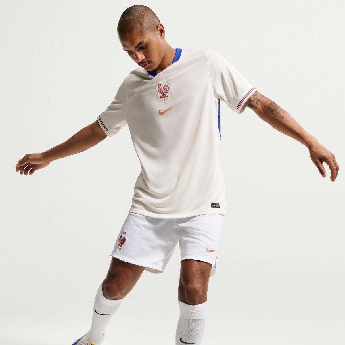 Calções de Homem 1.º Equipamento França 2026 Stadium Branco-4