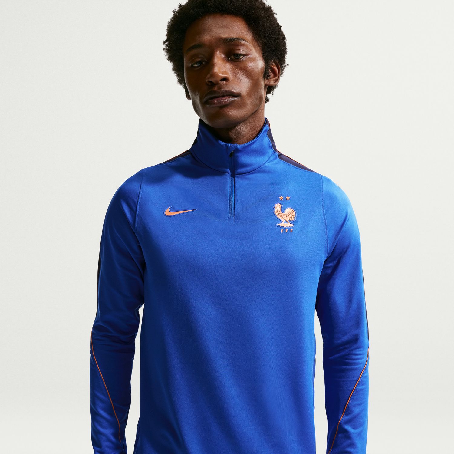 Imagem 0 de T-shirt de Homem França 2026 Dri-FIT Strike Drill Top