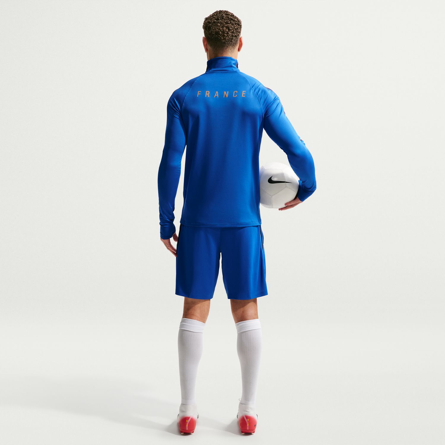Calções de Homem França 2026 Dri-FIT Strike Azul-5