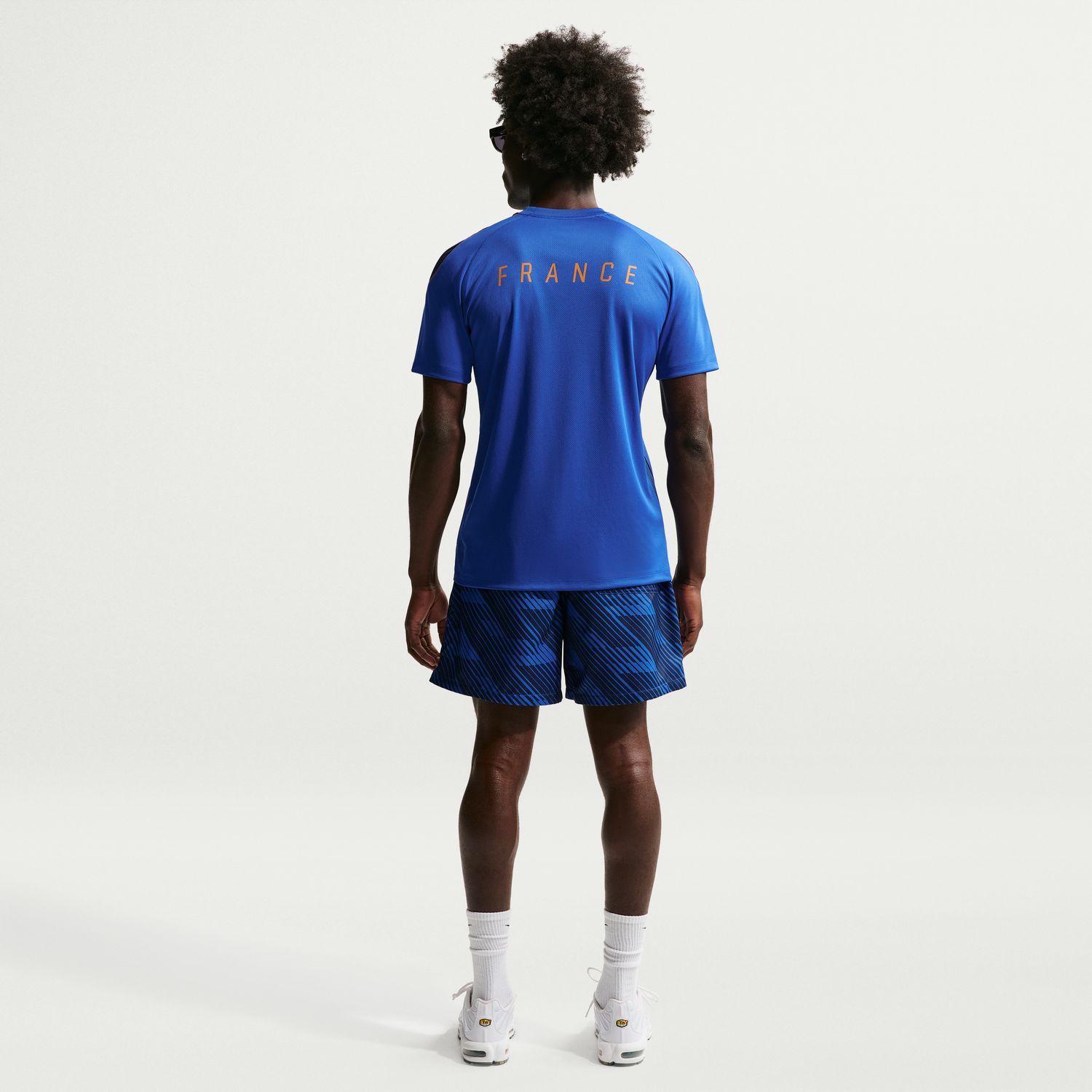 T-shirt de Homem França 2026 Dri-FIT Strike Azul-2