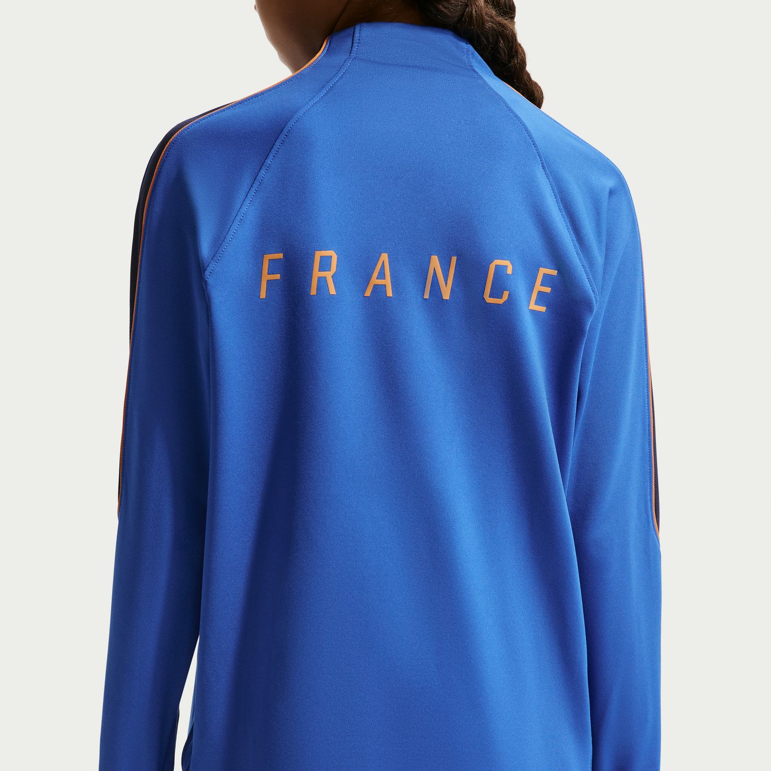 T-shirt de Criança França 2026 Dri-FIT Strike Drill Top Azul-4