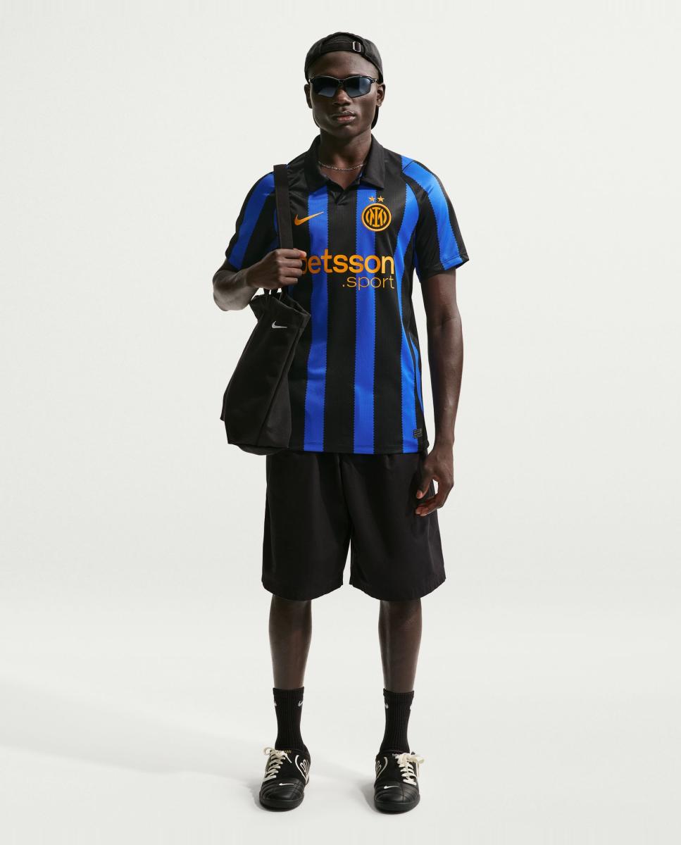 T-shirt de Homem 1.º Equipamento Inter Milán 2026-2027 Stadium Azul-3