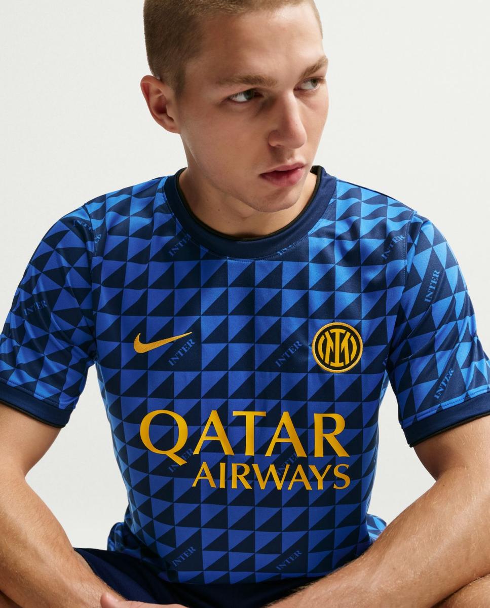 T-shirt de Homem Inter de Milán 2026-2027 Dri-FIT PreMatch Azul-3
