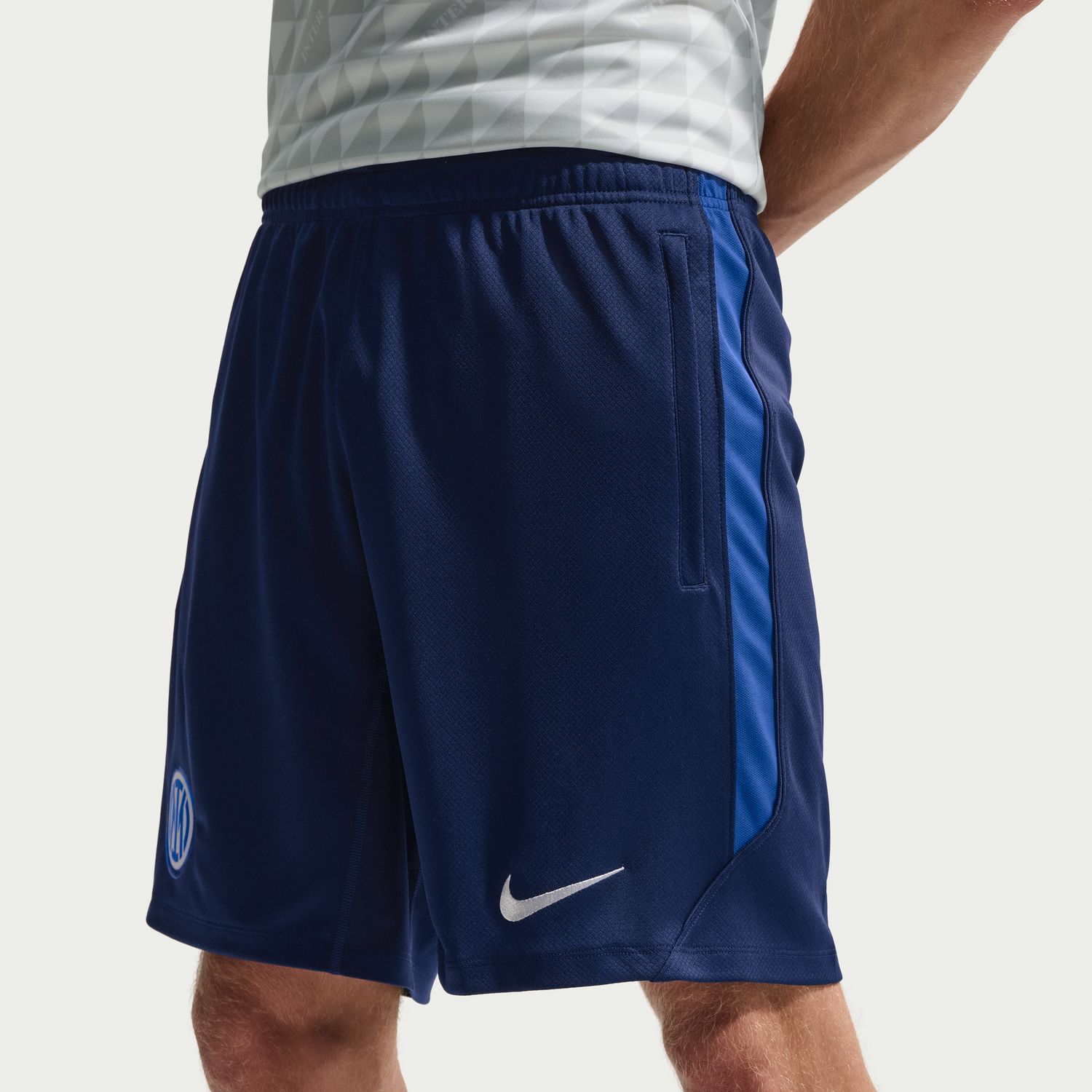 Calções de Homem 1.º Equipamento Inter de Milán 2026-2027 Dri-FIT Strike Azul-2