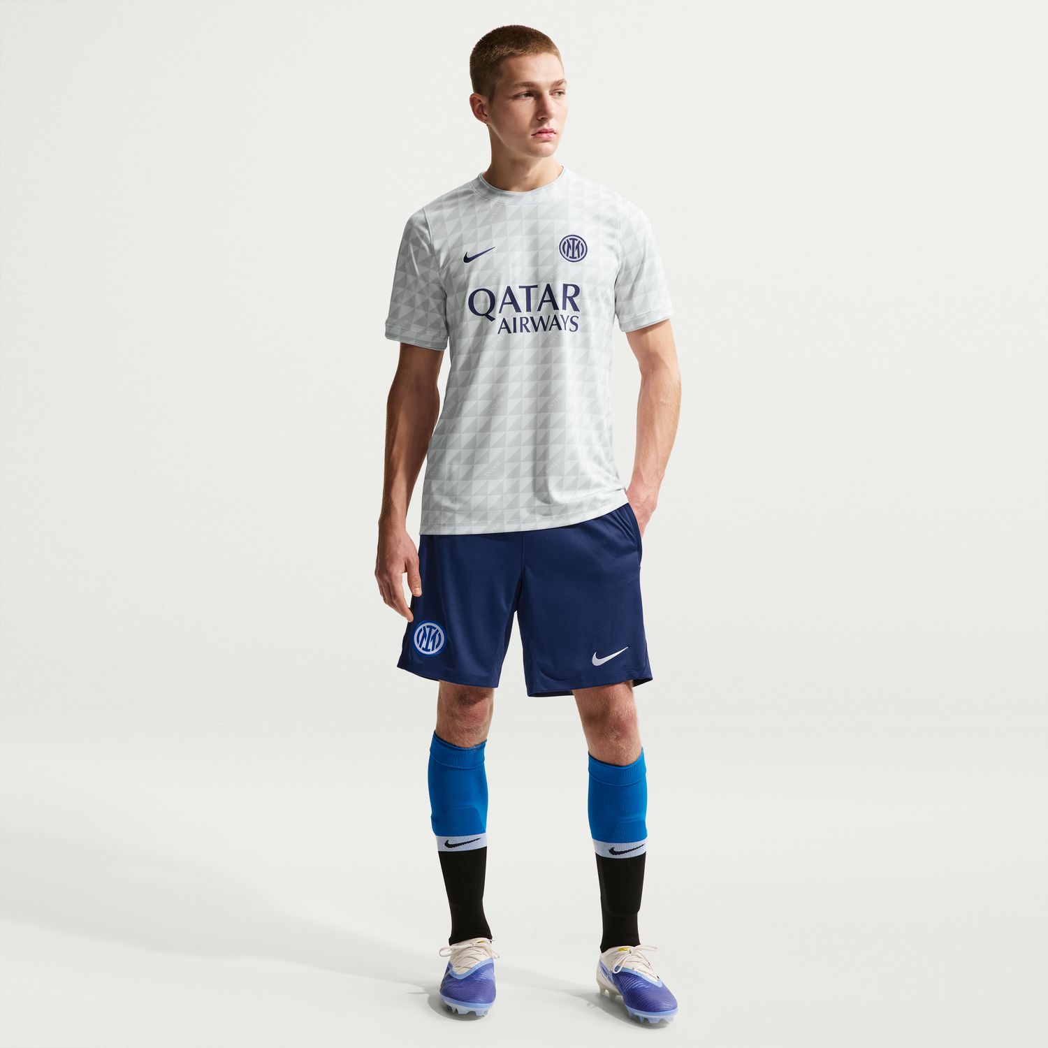 Calções de Homem 1.º Equipamento Inter de Milán 2026-2027 Dri-FIT Strike Azul-4