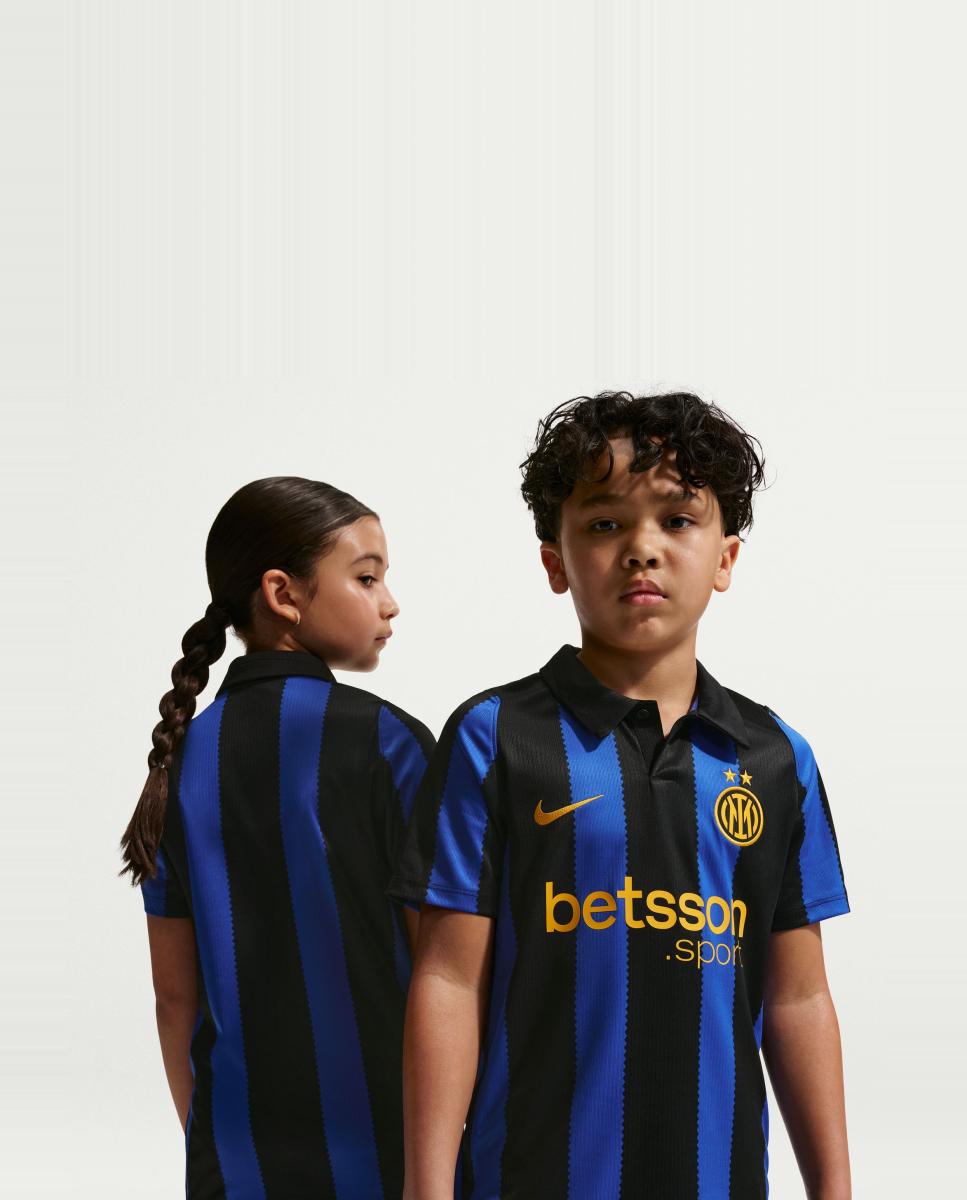 Imagem 0 de T-shirt de Criança 1.º Equipamento Inter de Milán 2026-2027 Stadium