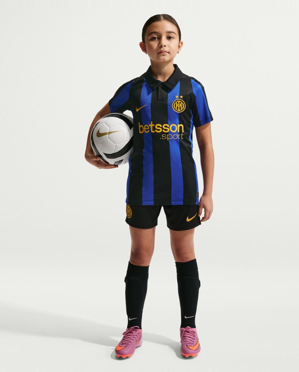 T-shirt de Criança 1.º Equipamento Inter de Milán 2026-2027 Stadium Azul-2