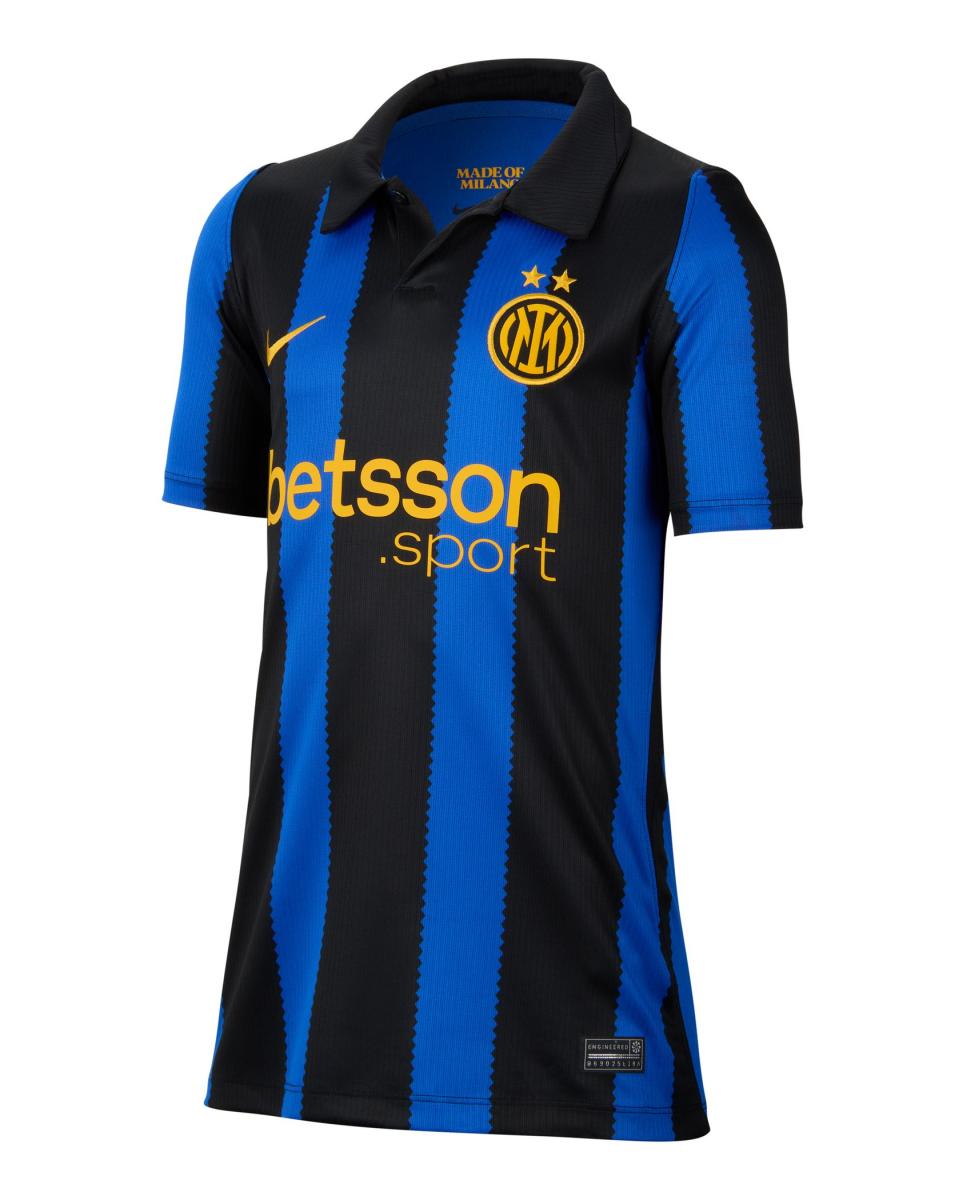T-shirt de Criança 1.º Equipamento Inter de Milán 2026-2027 Stadium Azul-9