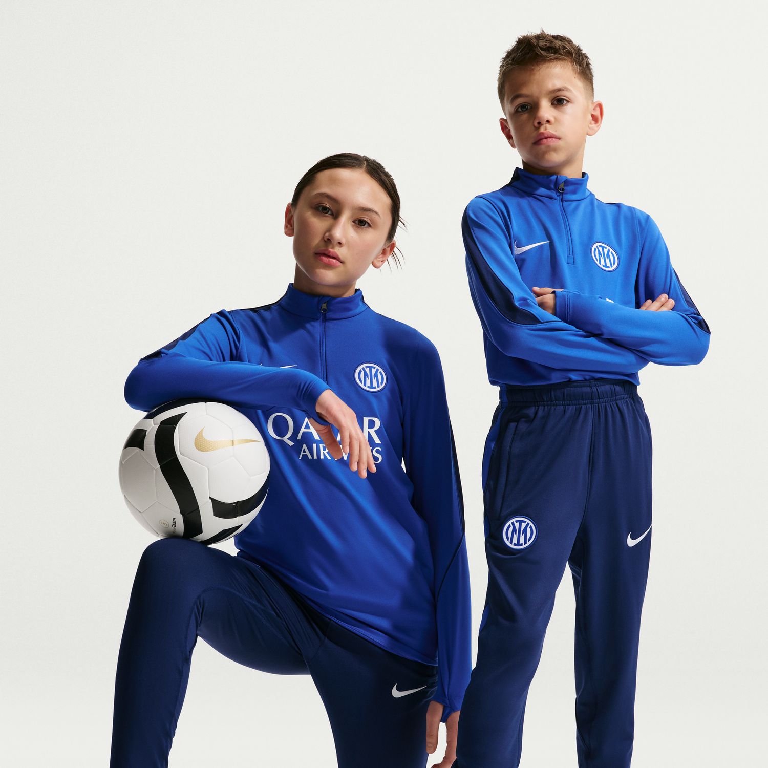 Calças de Criança Inter de Milán 2026-2027 Dri-FIT Strike Azul-8