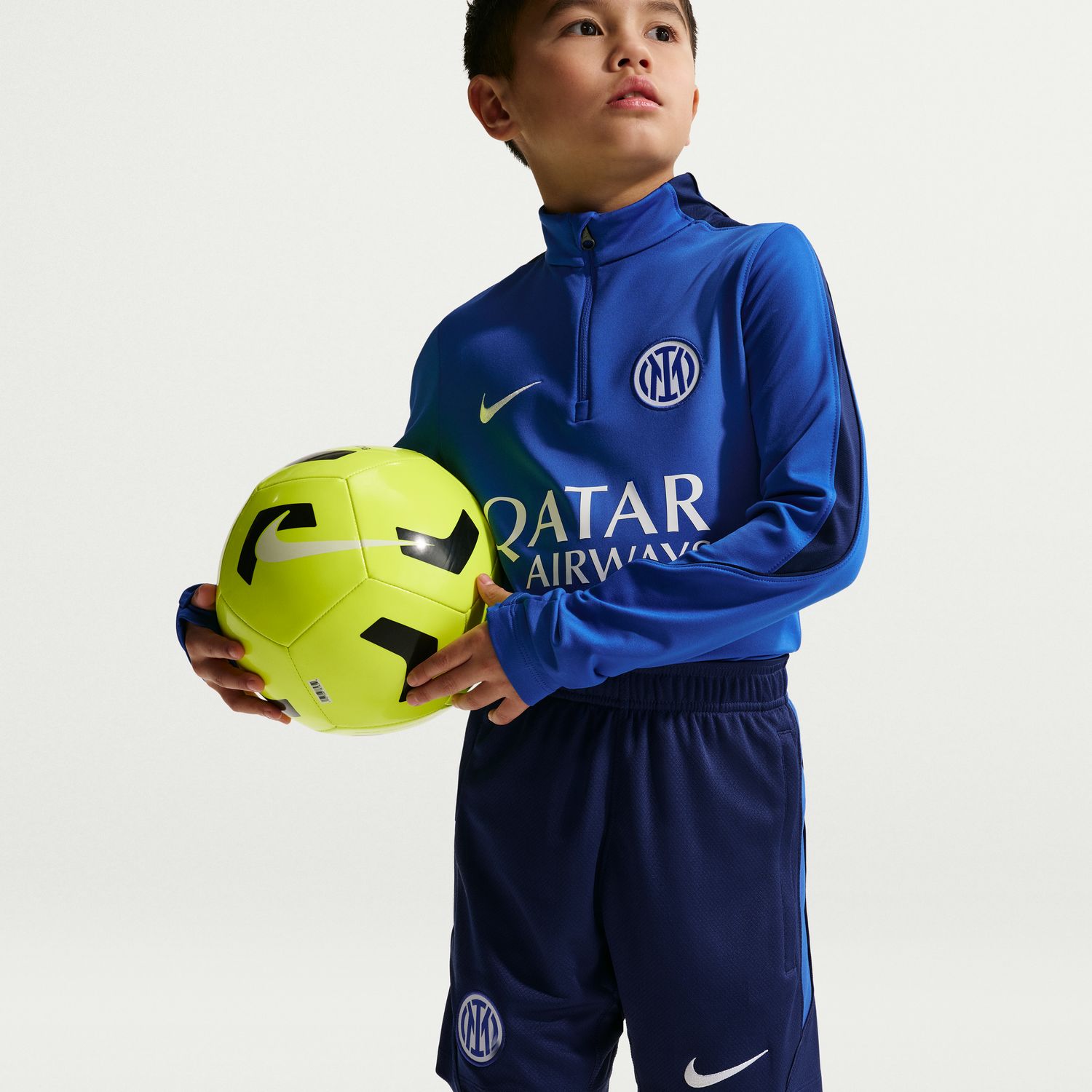 Calções de Criança Inter de Milán 2026-2027 Dri-FIT Strike Azul-5
