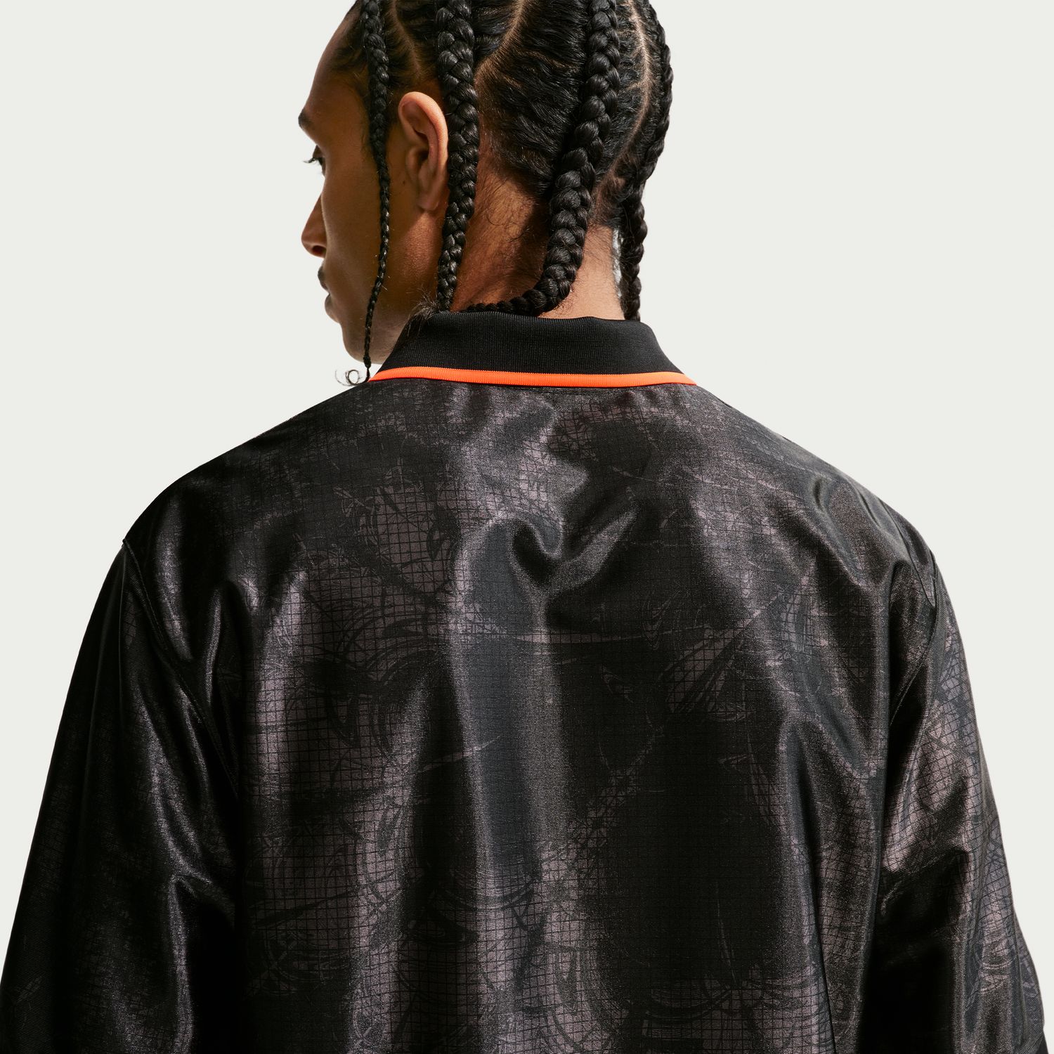 T-shirt de Homem Países Baixos 2026 Dri-FIT Energy Preto-5