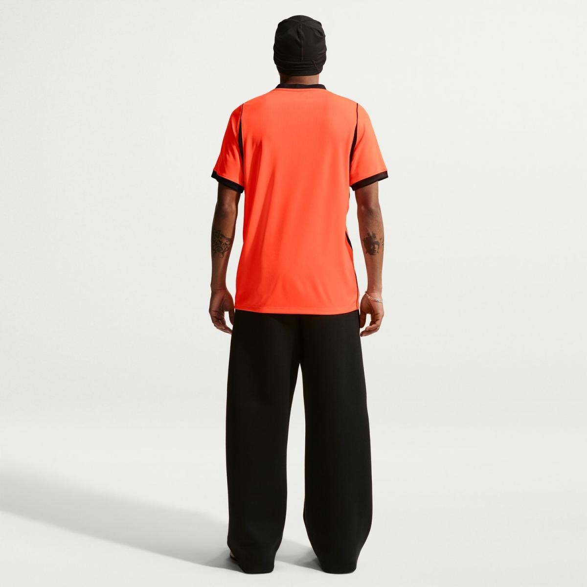 T-shirt de Homem 1.º Equipamento Países Baixos 2026 Stadium Laranja-6