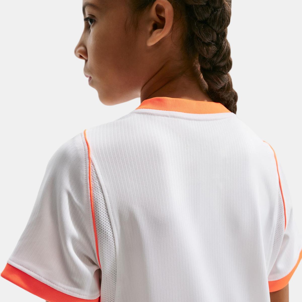 T-shirt de Criança 2.º Equipamento Países Baixos 2026 Stadium Branco-3