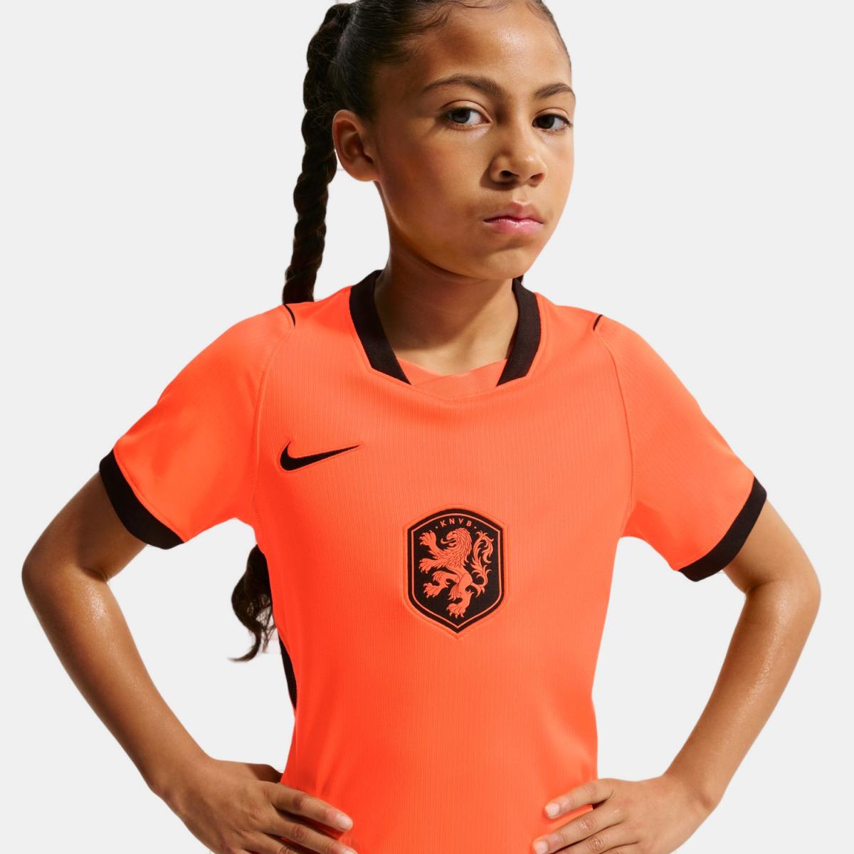 Imagem 0 de T-shirt de Criança 1.º Equipamento Países Baixos 2026 Stadium