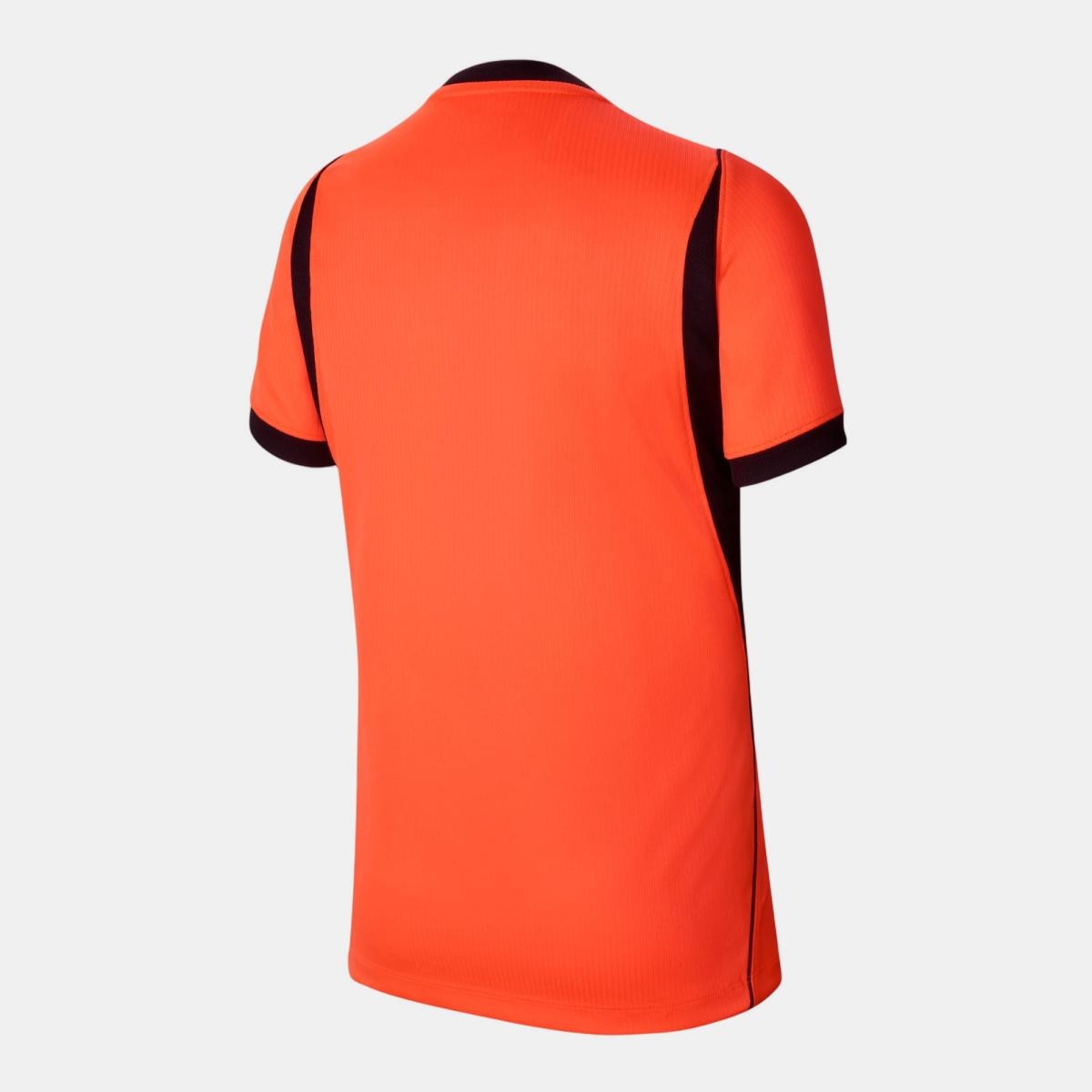 T-shirt de Criança 1.º Equipamento Países Baixos 2026 Stadium Laranja-8