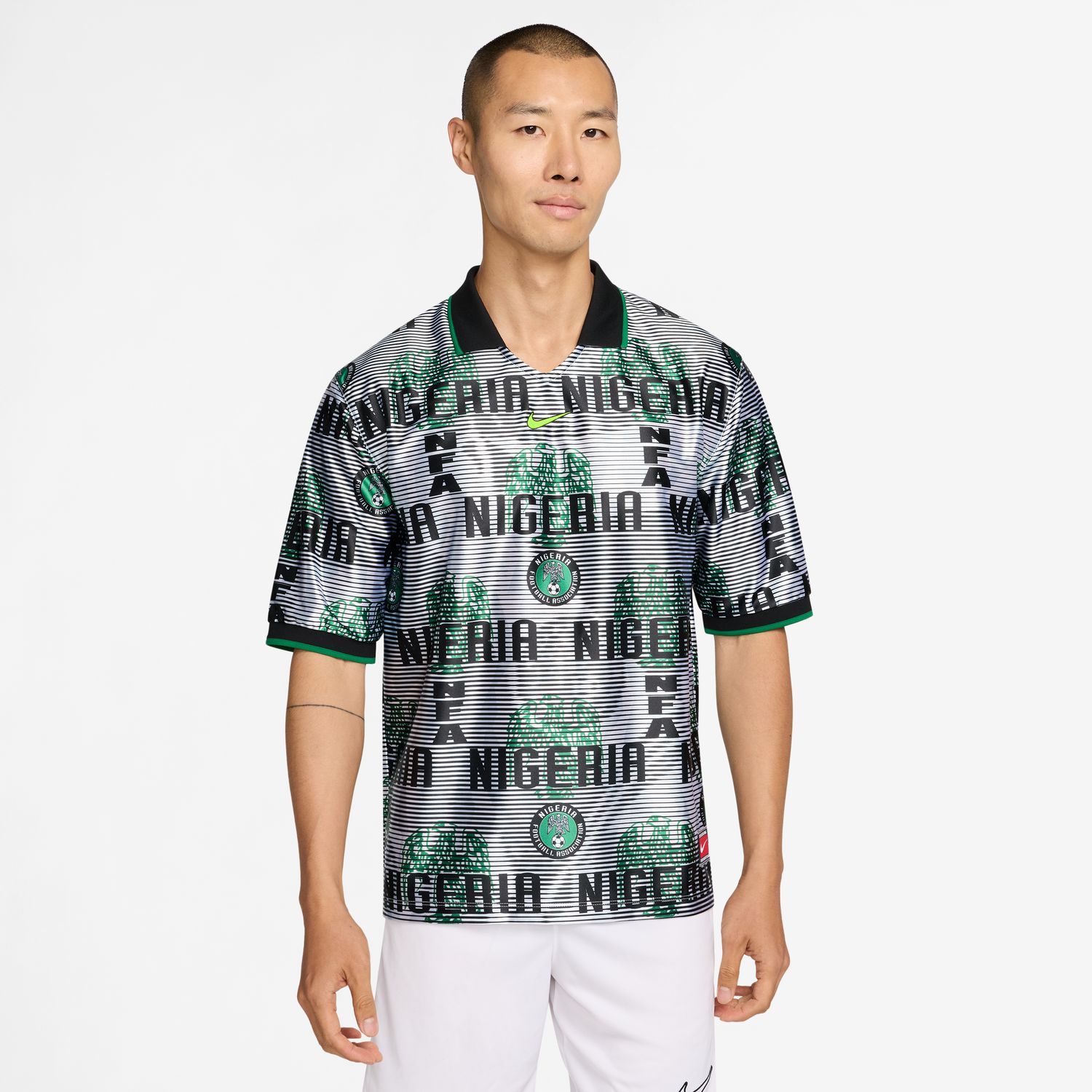 Imagem 0 de T-shirt de Homem Nigéria 2026 Dri-FIT Energy Top